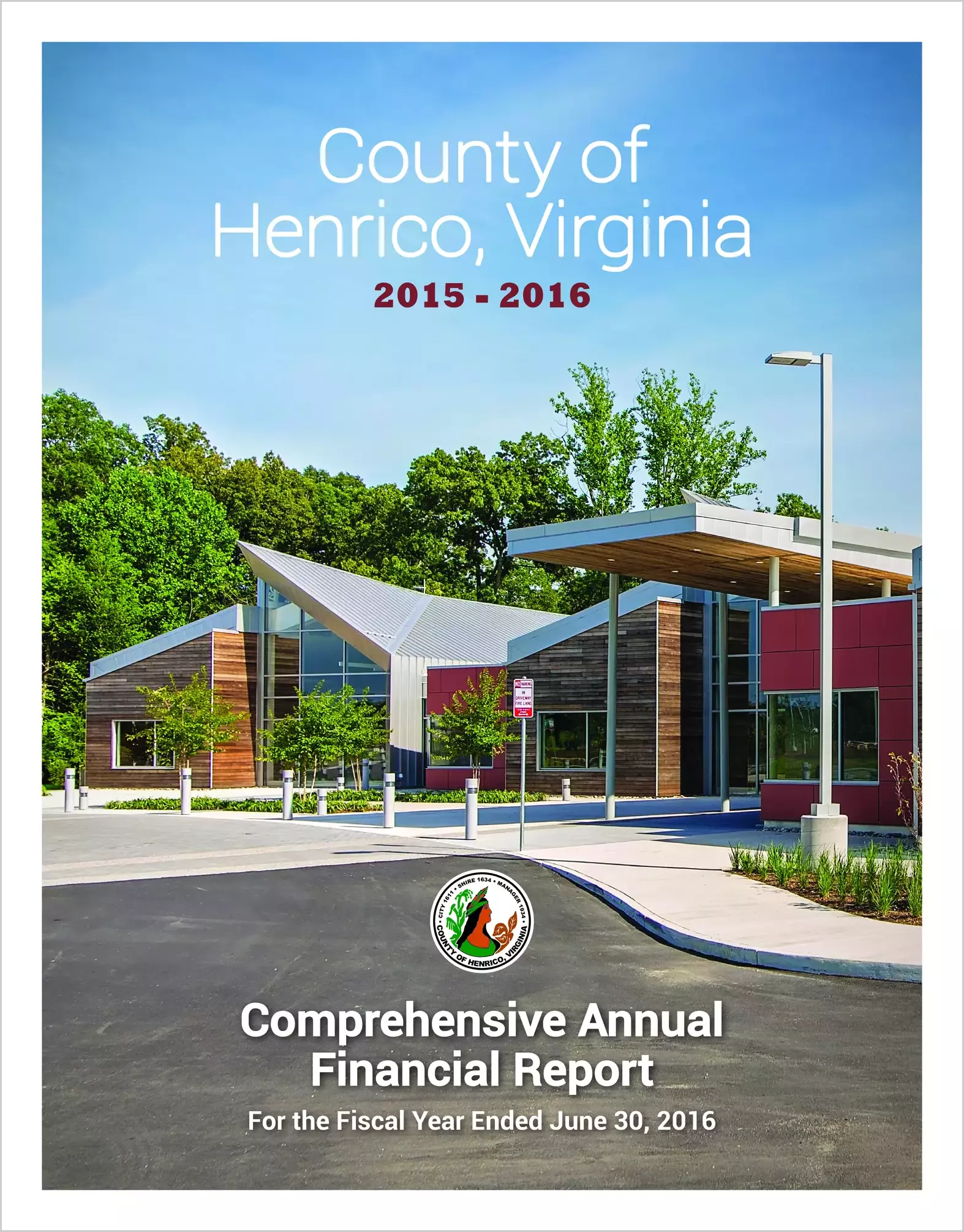 2016 Annual Financial Report for County of Henrico