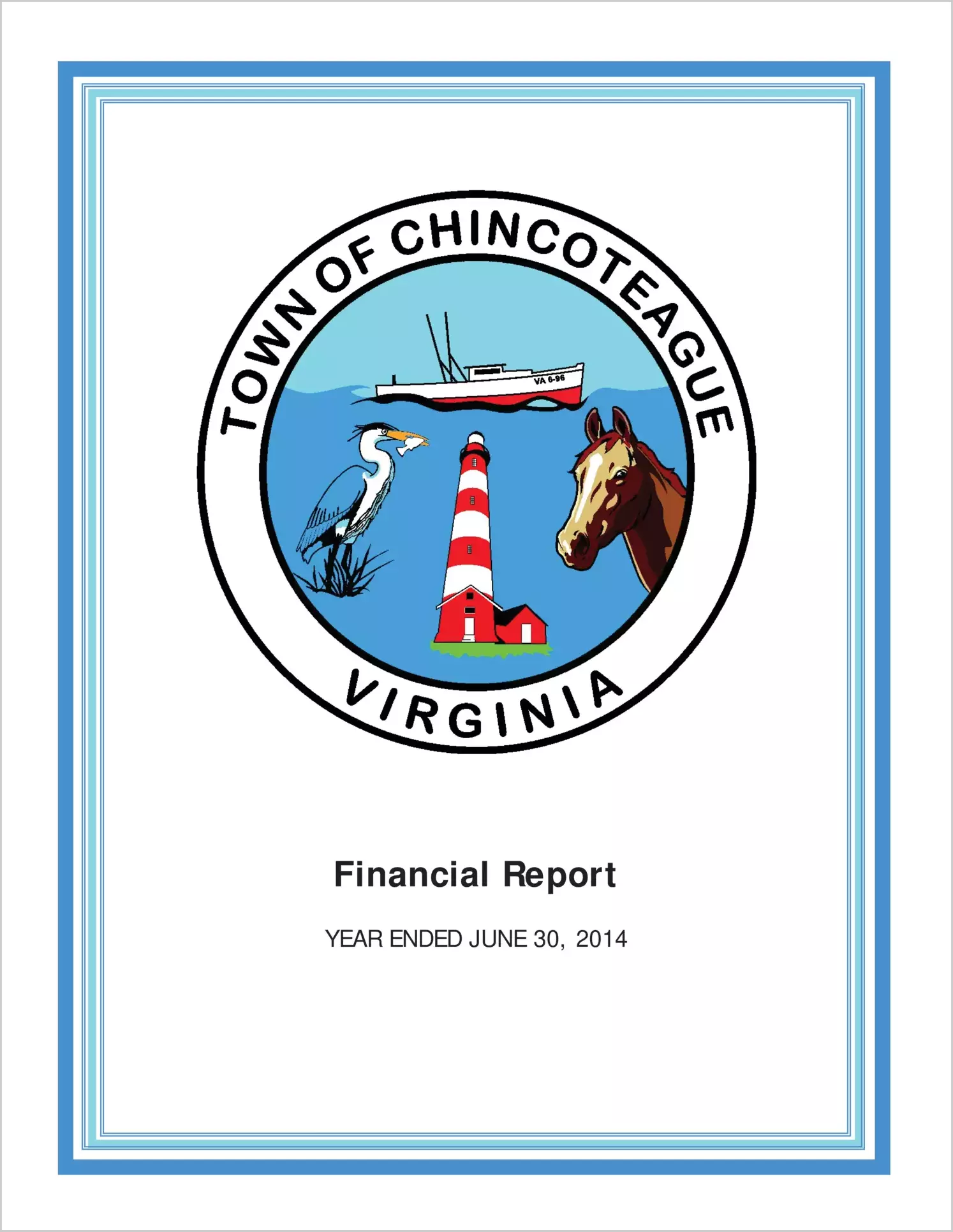 2014 Annual Financial Report for Town of Chincoteague