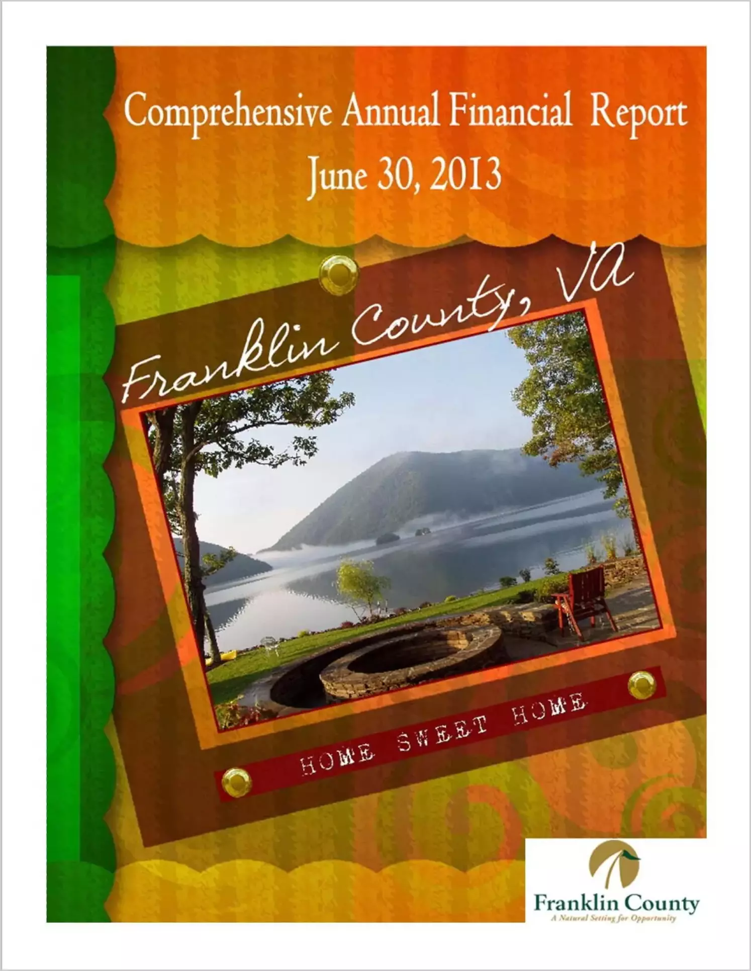 2013 Annual Financial Report for County of Franklin