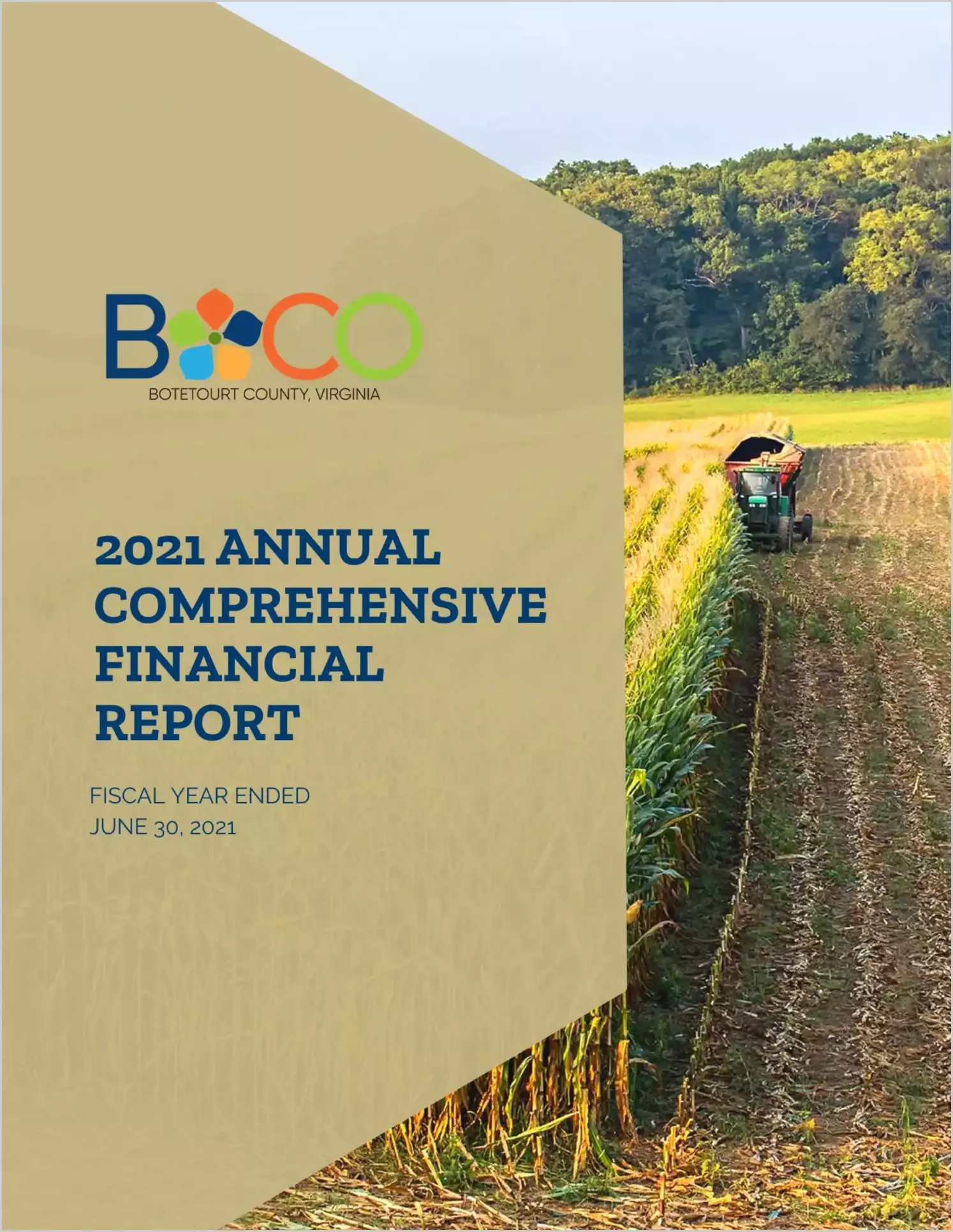 2021 Annual Financial Report for County of Botetourt