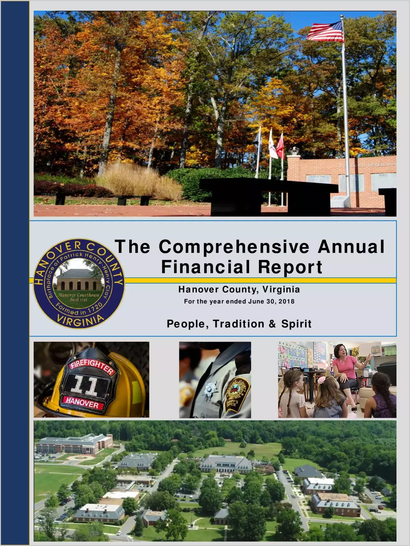 2018 Annual Financial Report for County of Hanover