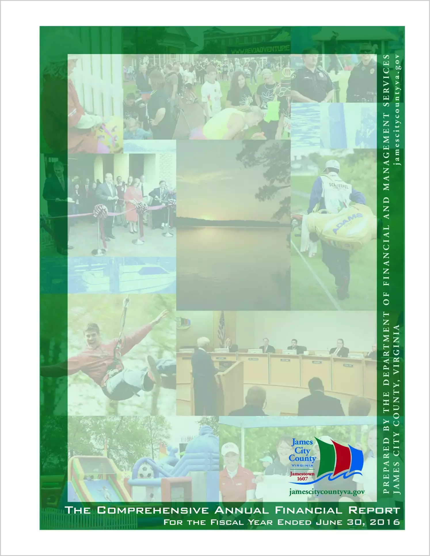 2016 Annual Financial Report for County of James City