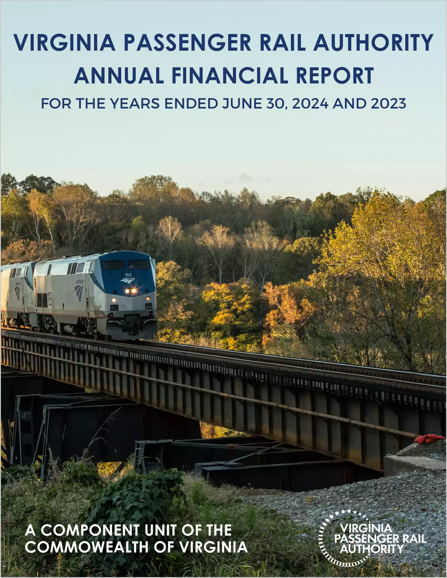 Virginia Passenger Rail Authority for the year ended June 30, 2024