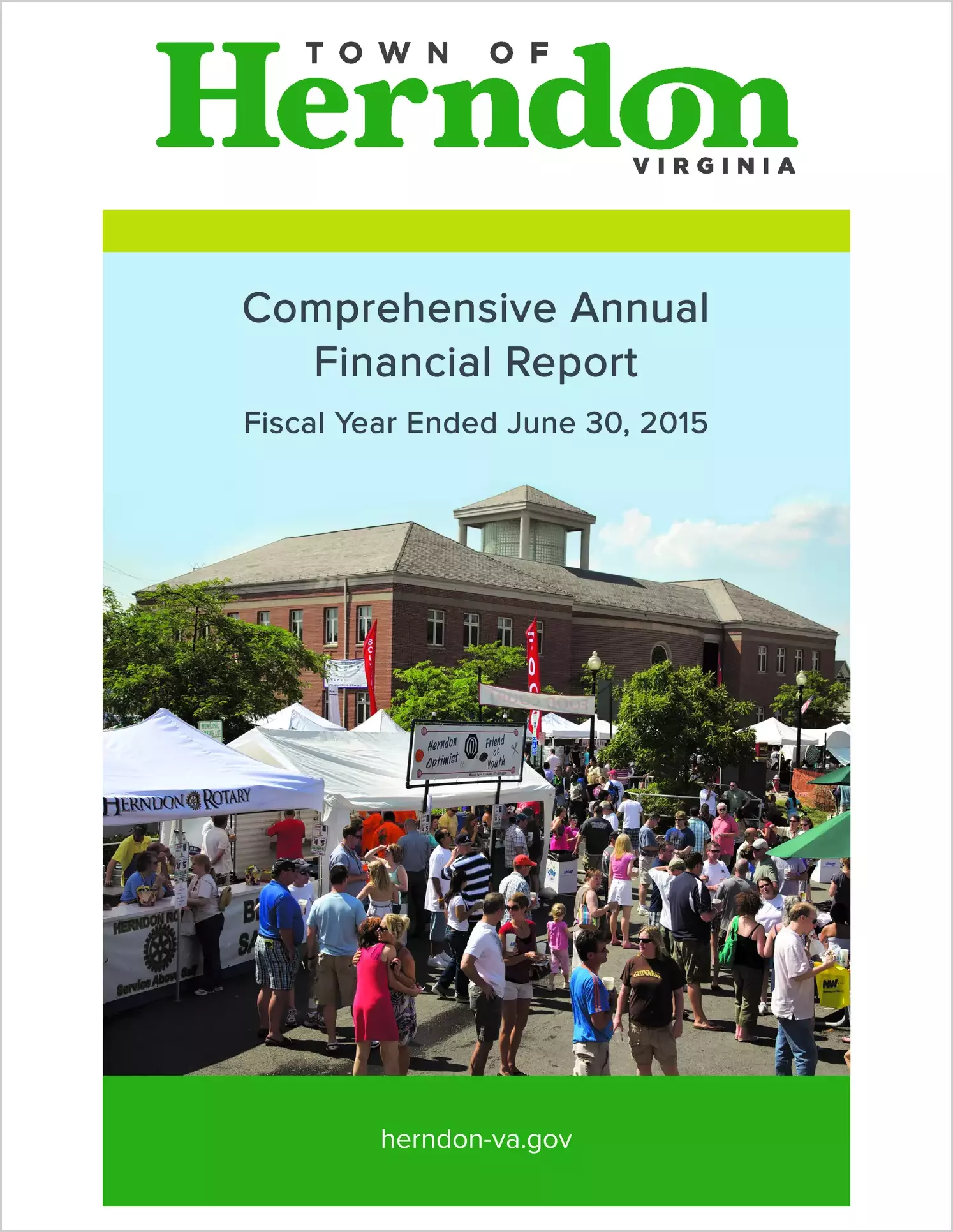 2015 Annual Financial Report for Town of Herndon