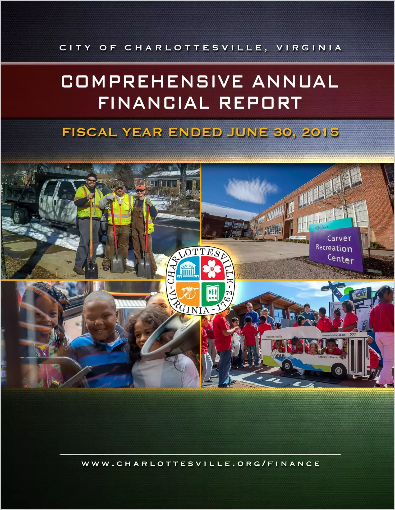 2015 Annual Financial Report for City of Charlottesville