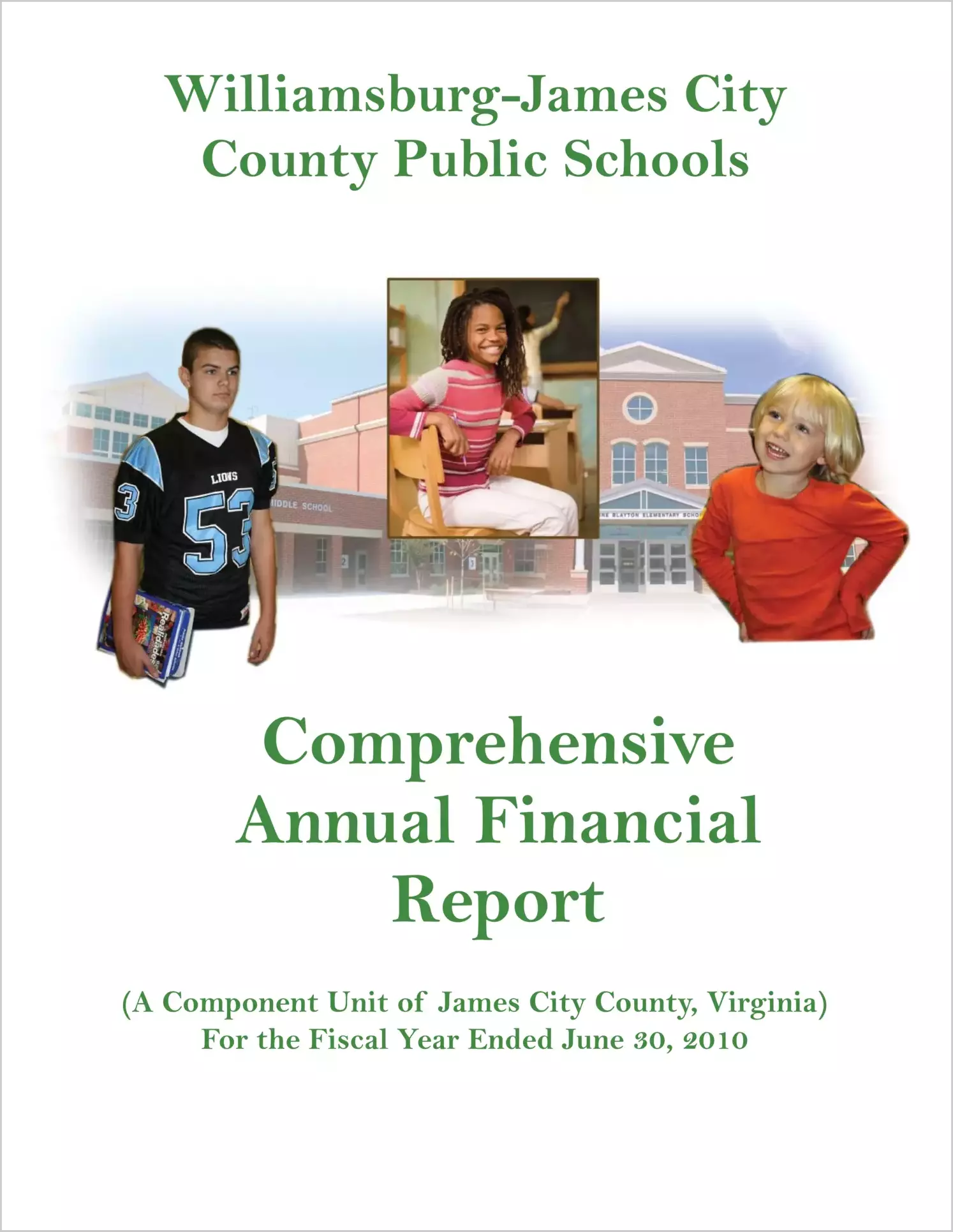 2010 Public Schools Annual Financial Report for City of Williamsburg