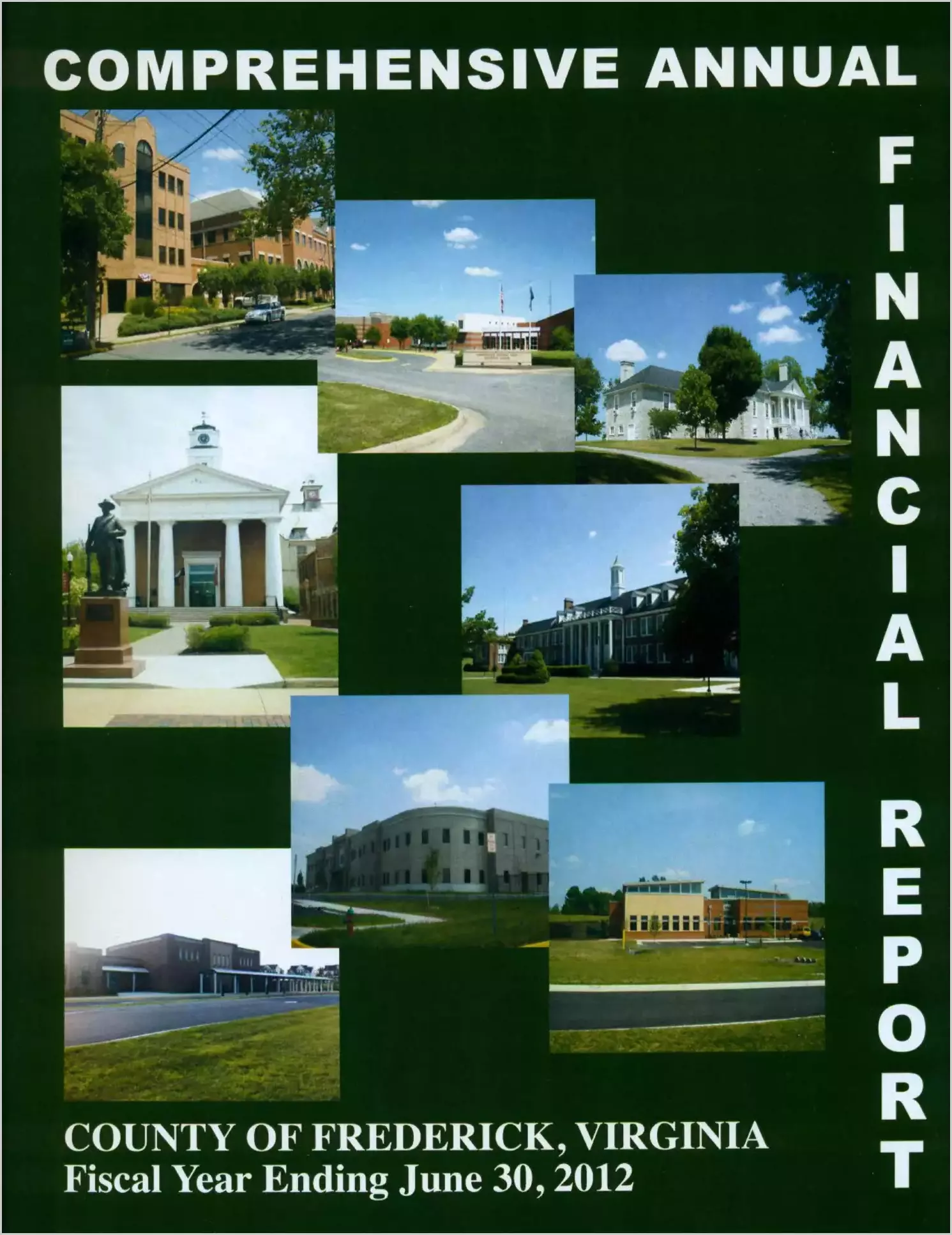 2012 Annual Financial Report for County of Frederick