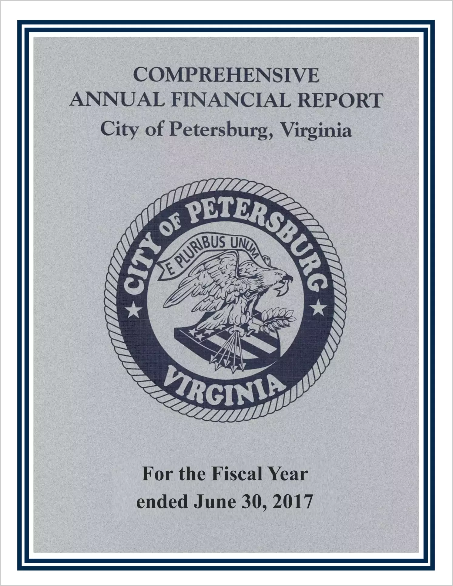2017 Annual Financial Report for City of Petersburg