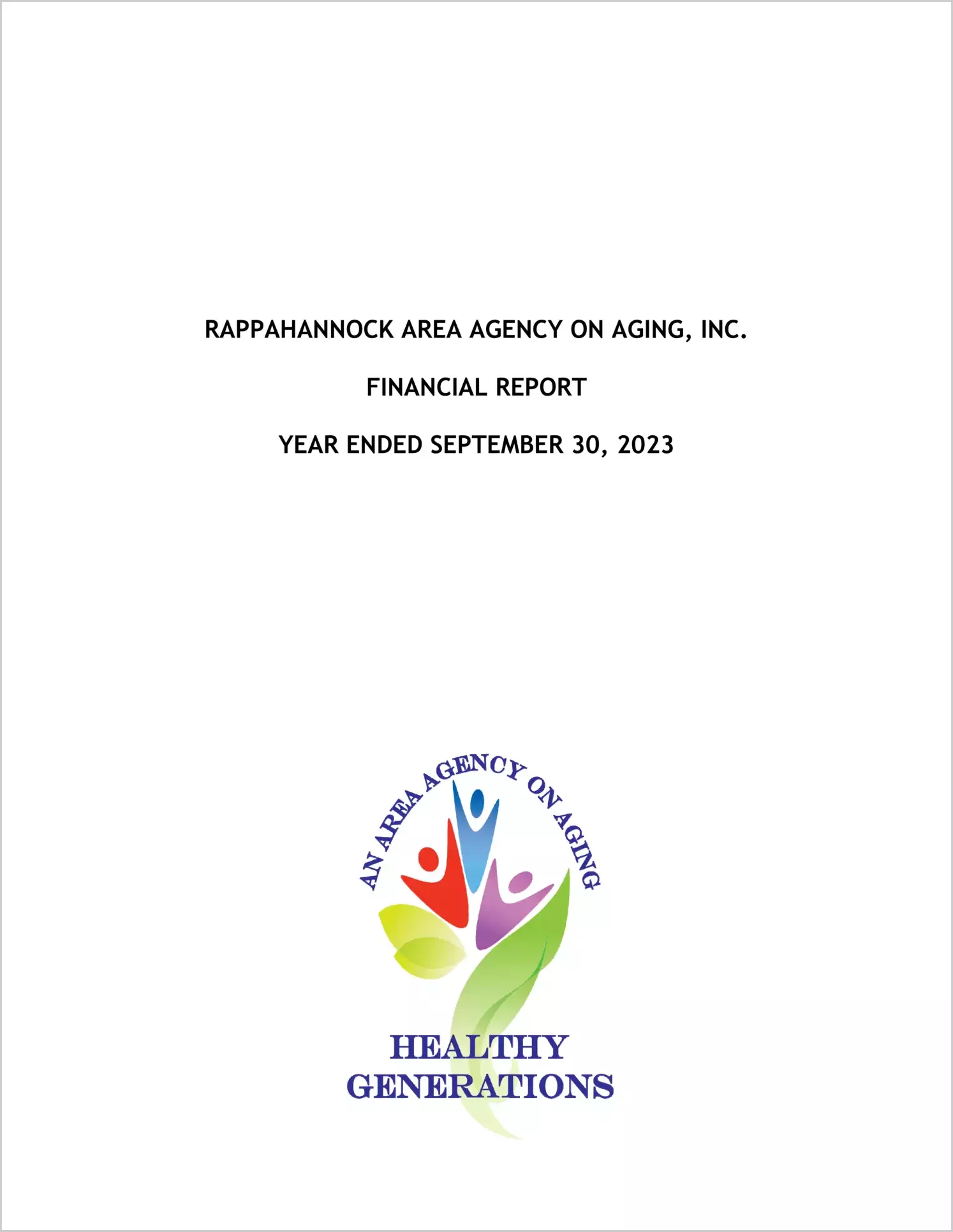 preview of 2023 ABC/Other Annual Financial Report for Rappahannock Area Agency on Aging, Inc.