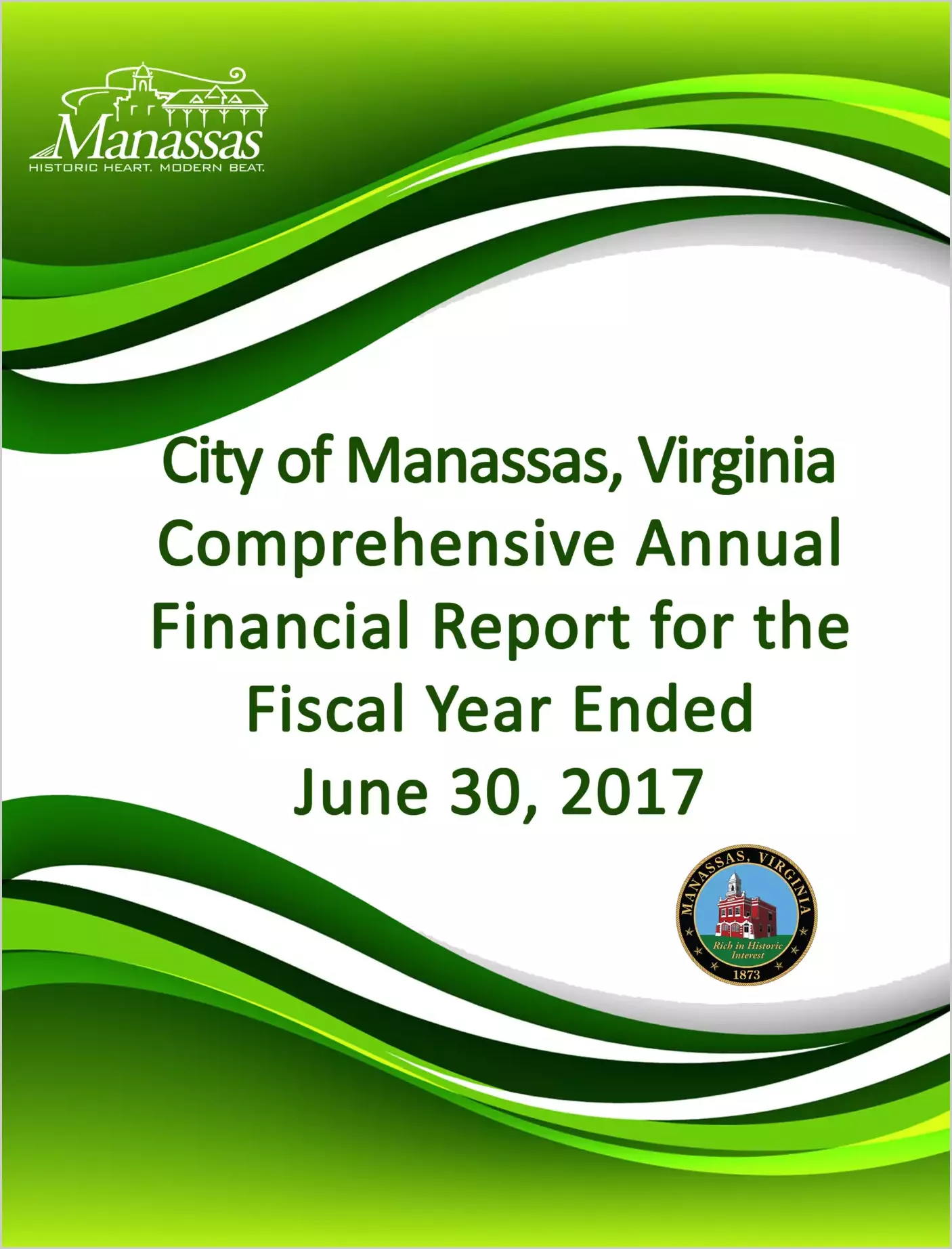 2017 Annual Financial Report for City of Manassas