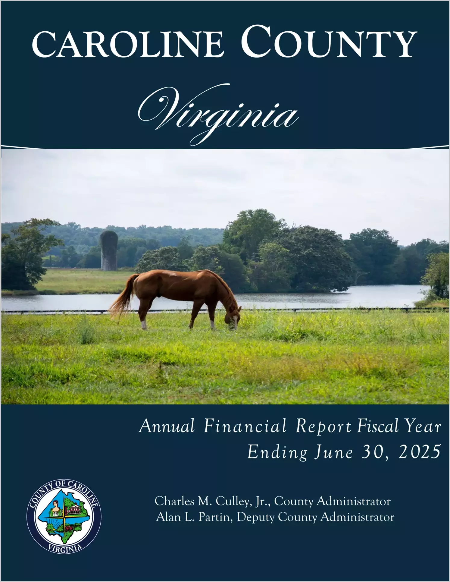 preview of 2025 Annual Financial Report for County of Caroline