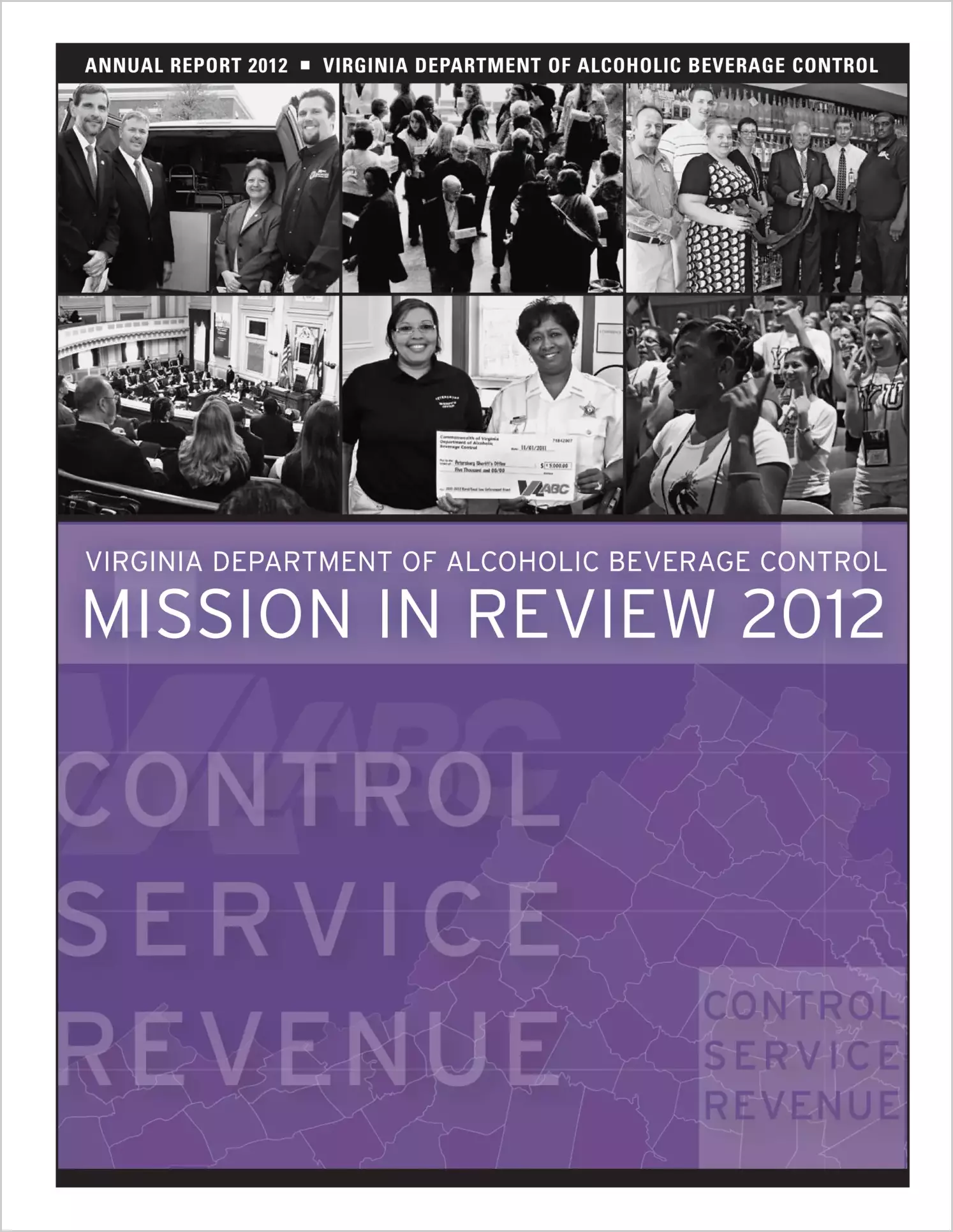 Department of Alcoholic Beverage Control Annual Report 2012