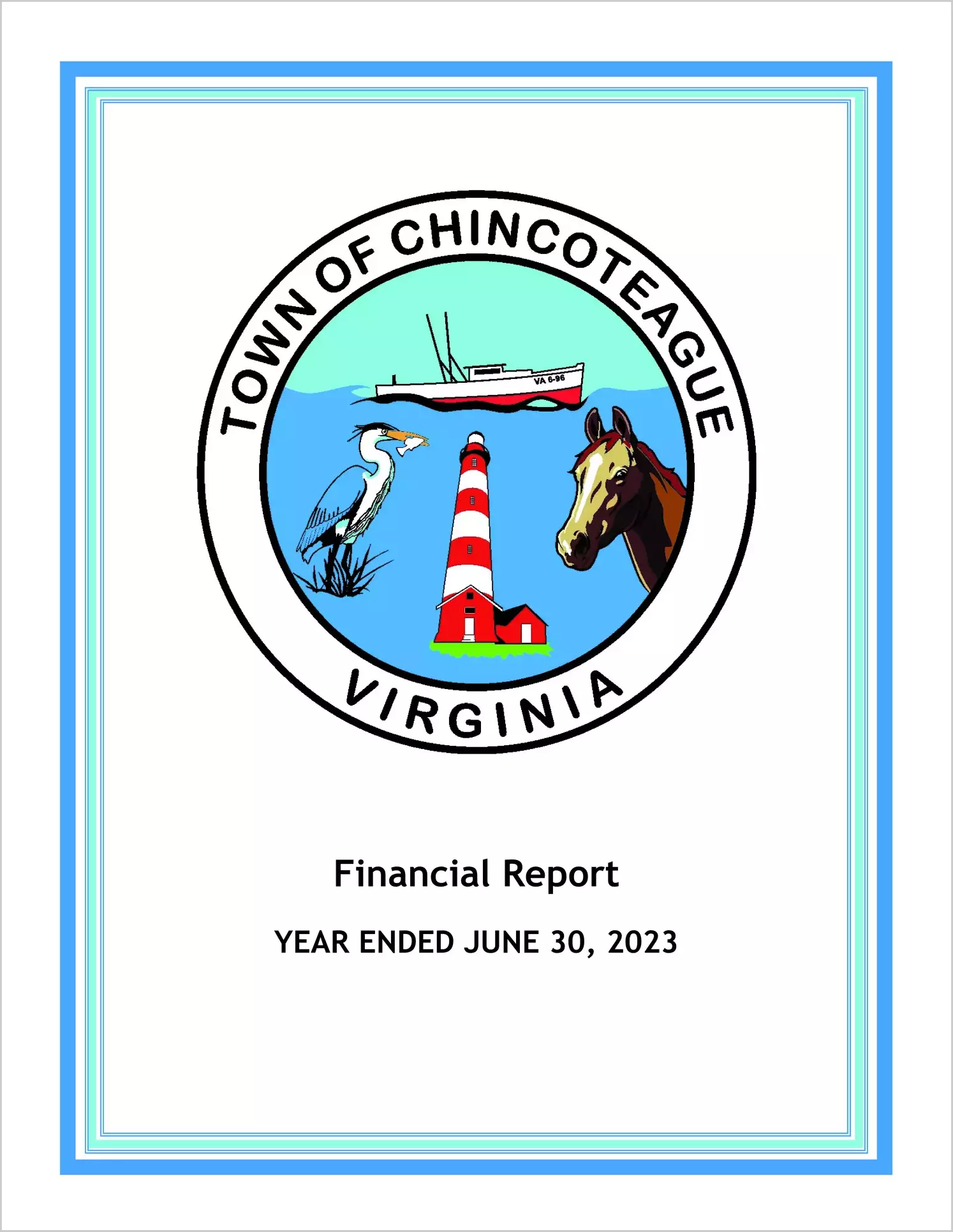 preview of 2023 Annual Financial Report for Town of Chincoteague