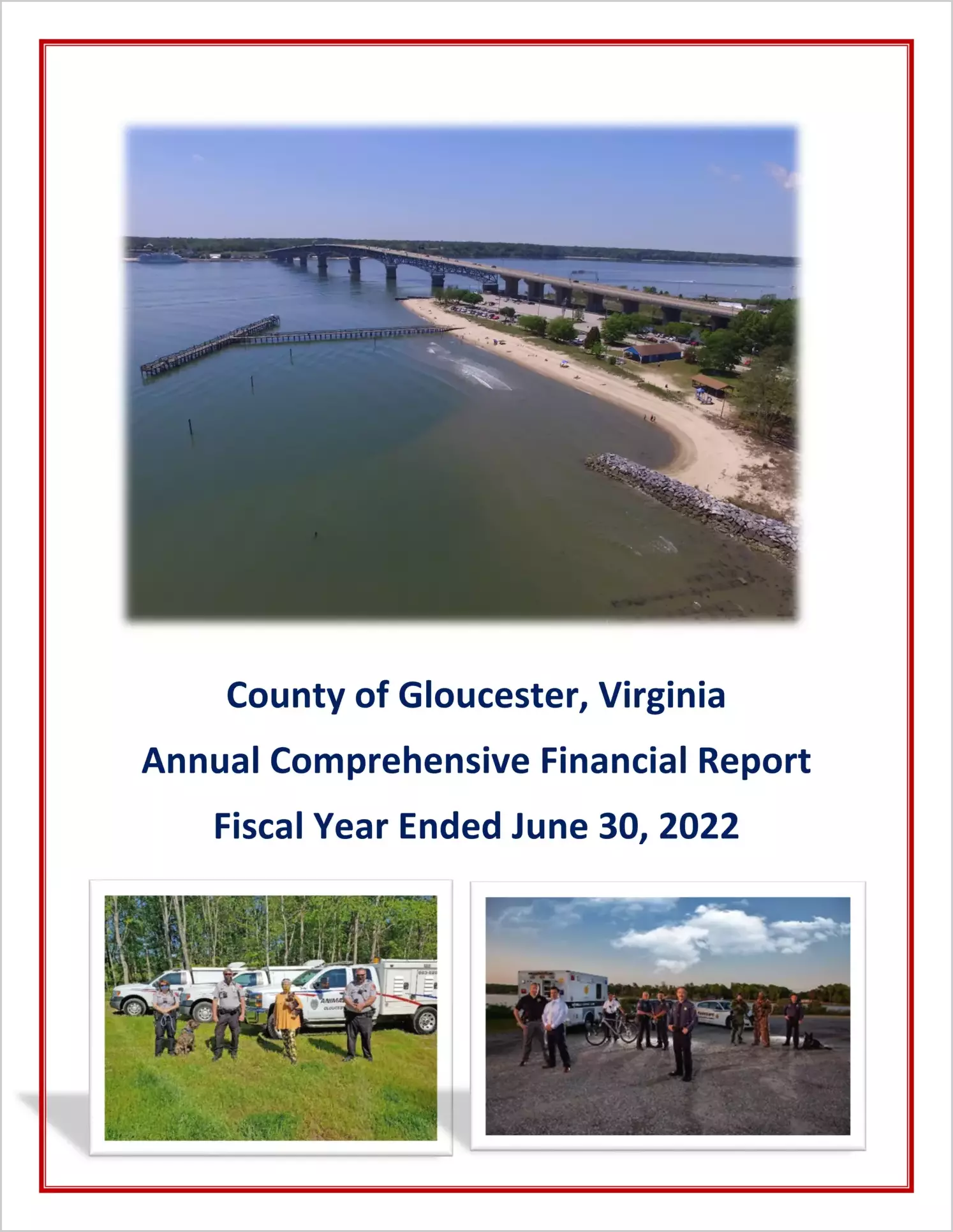 2022 Annual Financial Report for County of Gloucester
