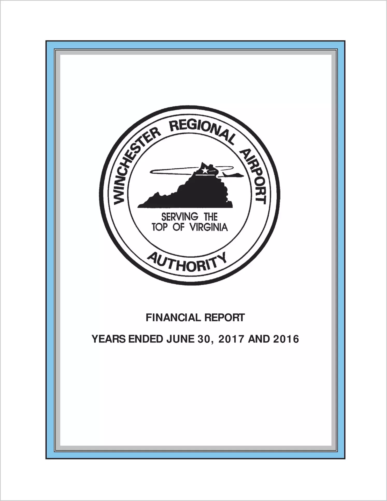 2017 ABC/Other Annual Financial Report  for Winchester Regional Airport Authority