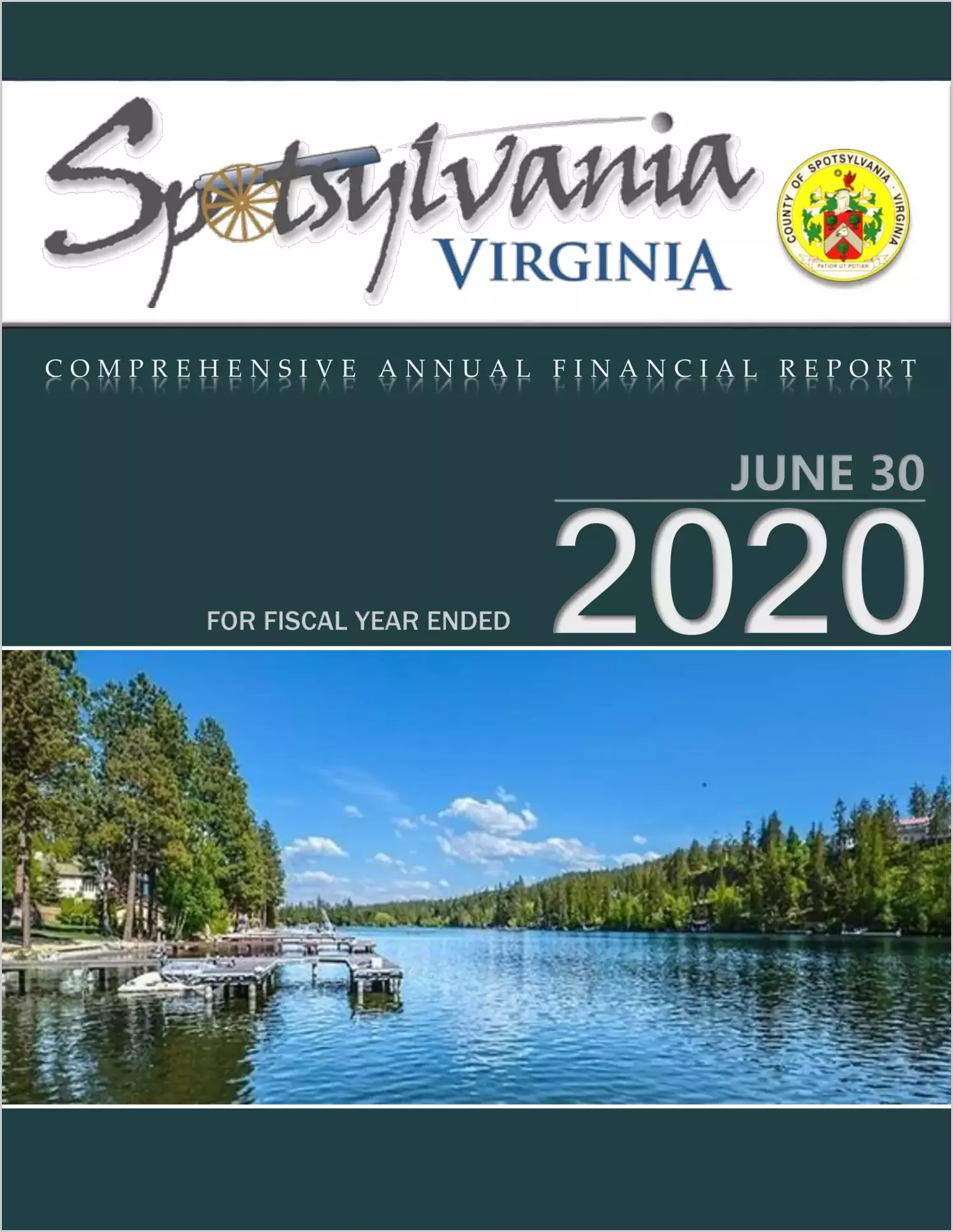 2020 Annual Financial Report for County of Spotsylvania