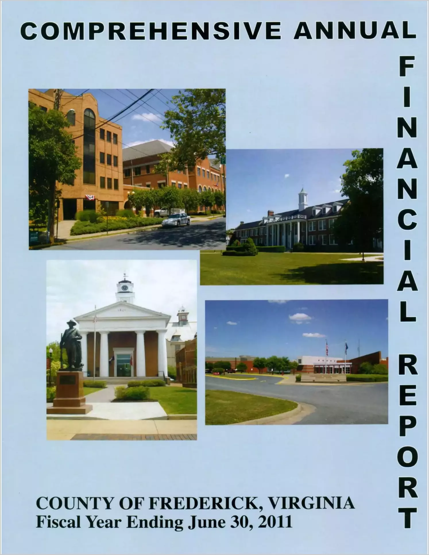 2011 Annual Financial Report for County of Frederick