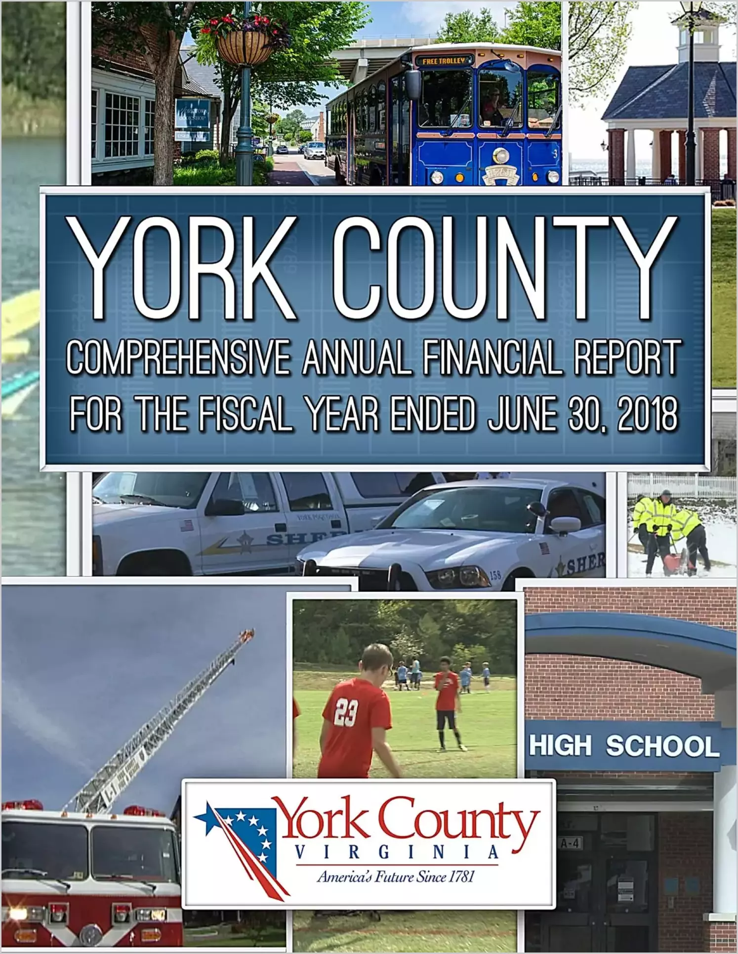 2018 Annual Financial Report for County of York