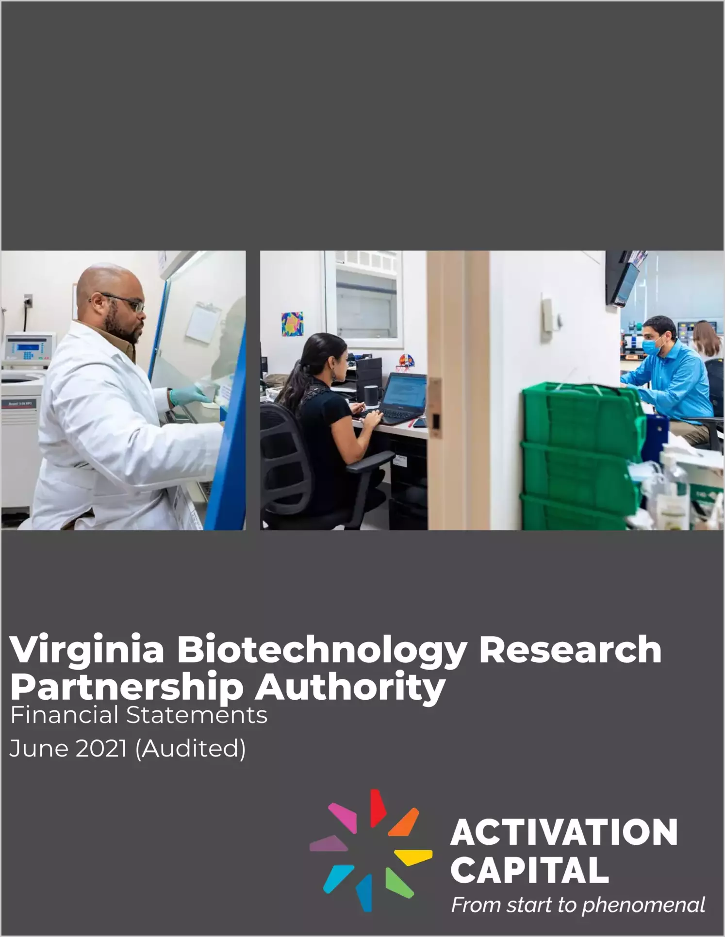 Virginia Biotechnology Research Partnership Authority Financial Statements for the year ended June 30, 2021