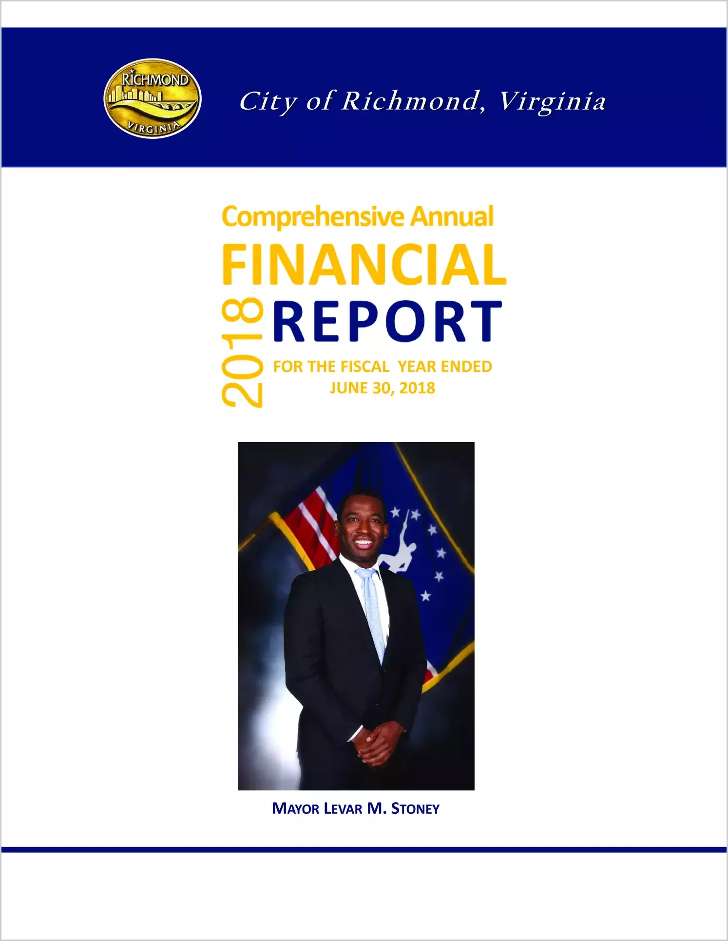 2018 Annual Financial Report for City of Richmond