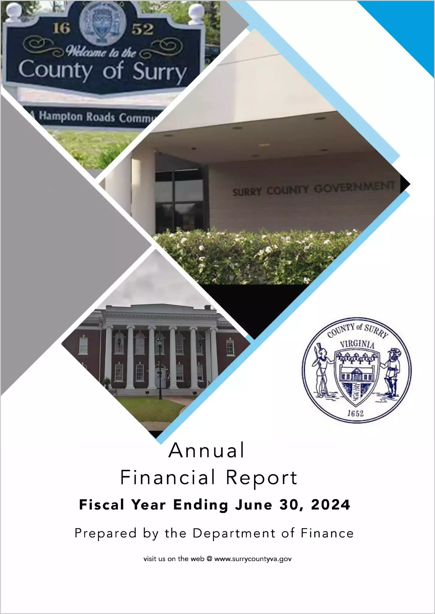 2024 Annual Financial Report for County of Surry