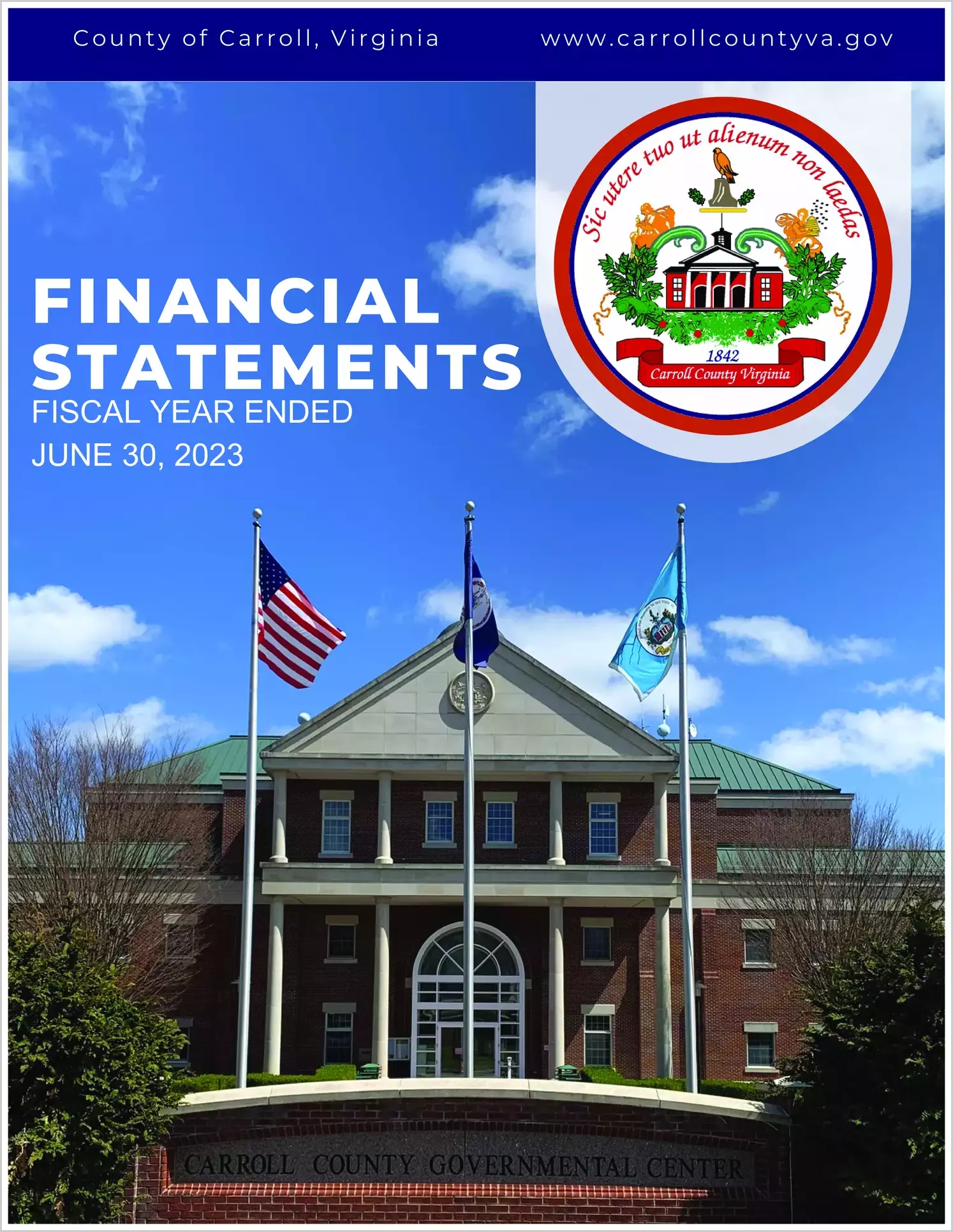 2023 Annual Financial Report for County of Carroll