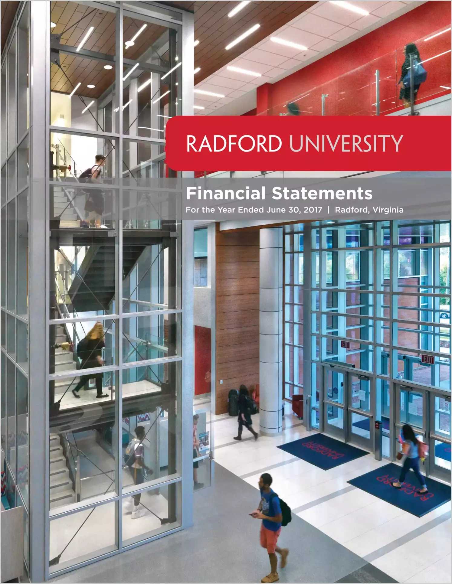 Radford University Financial Statements for the year ended June 30, 2017