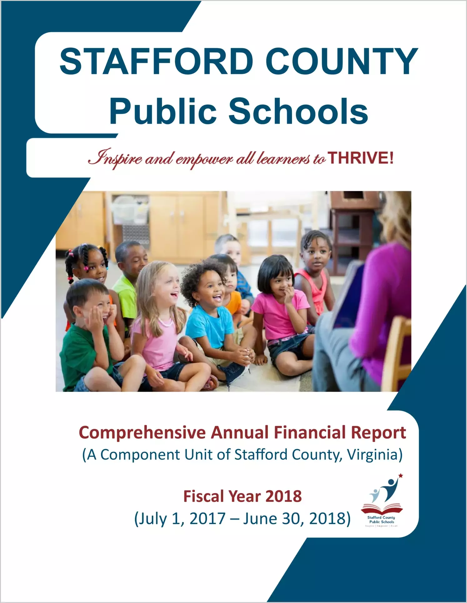 2018 Public Schools Annual Financial Report for County of Stafford