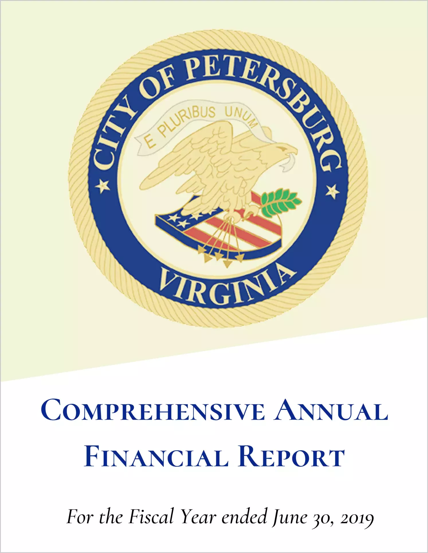 2019 Annual Financial Report for City of Petersburg