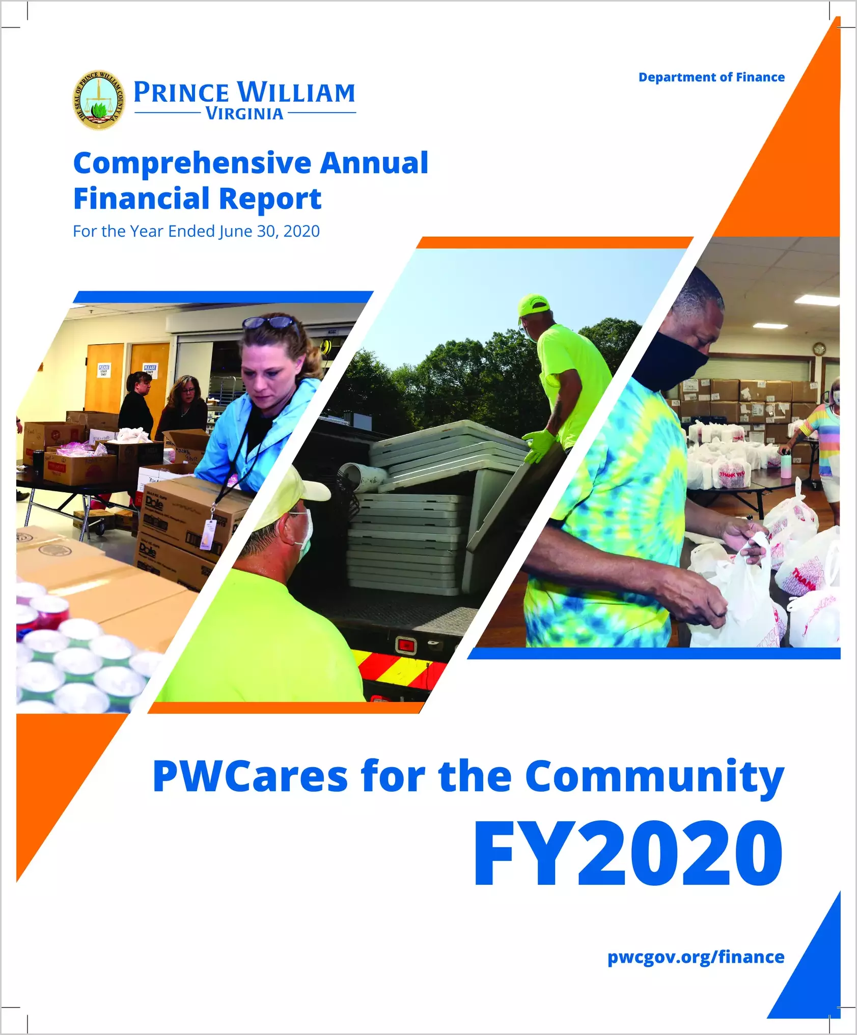 2020 Annual Financial Report for County of Prince William