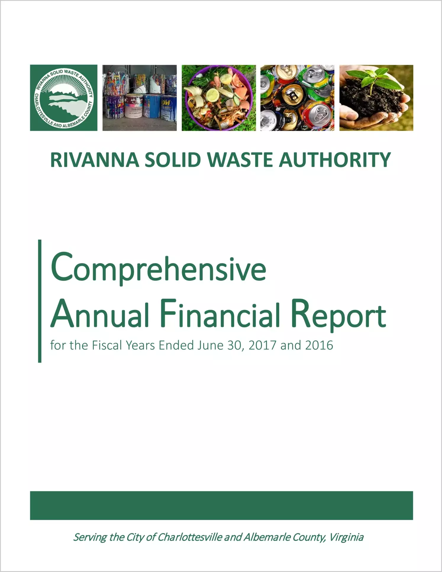 2017 ABC/Other Annual Financial Report  for Rivanna Solid Waste Authority