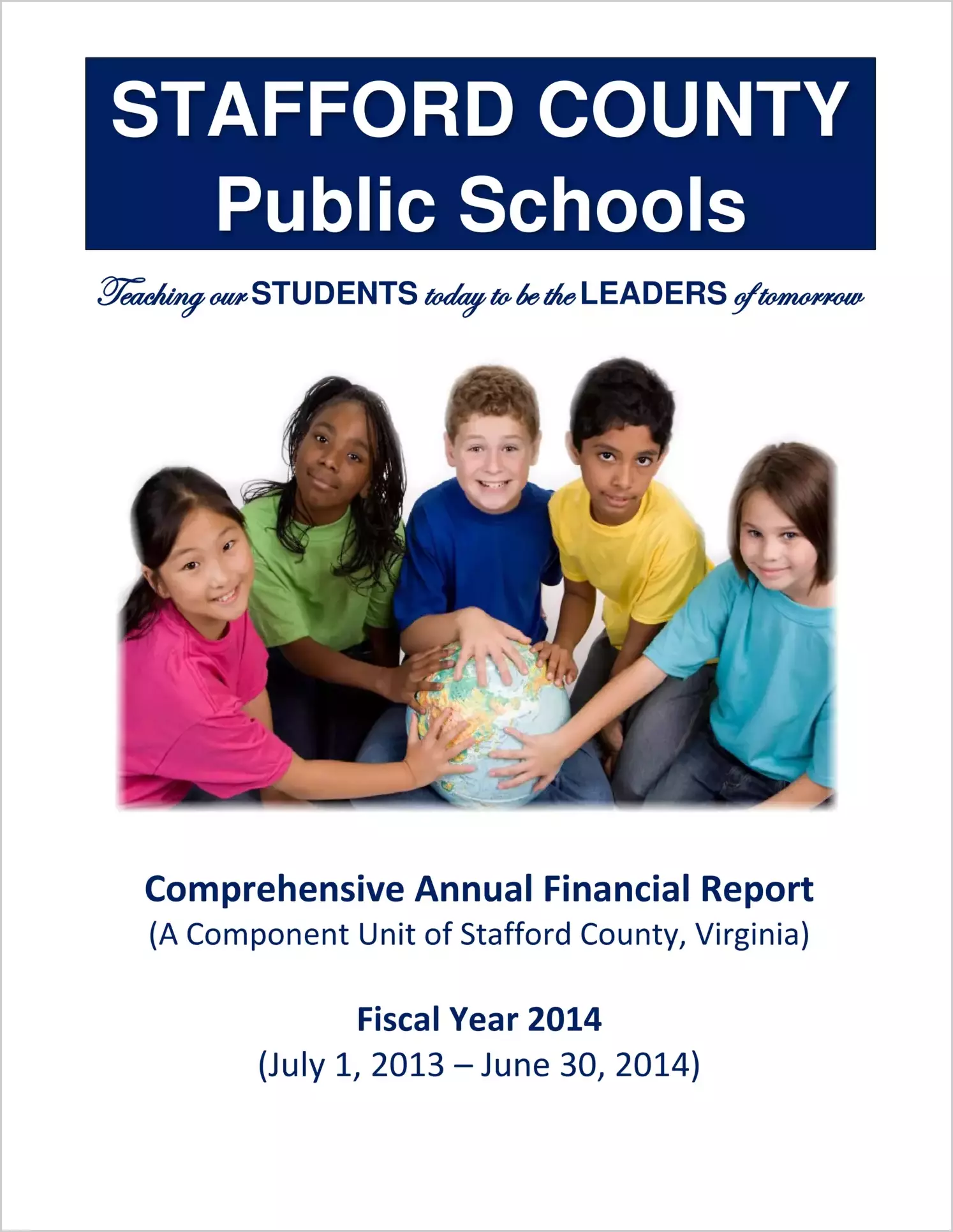 2014 Public Schools Annual Financial Report for County of Stafford