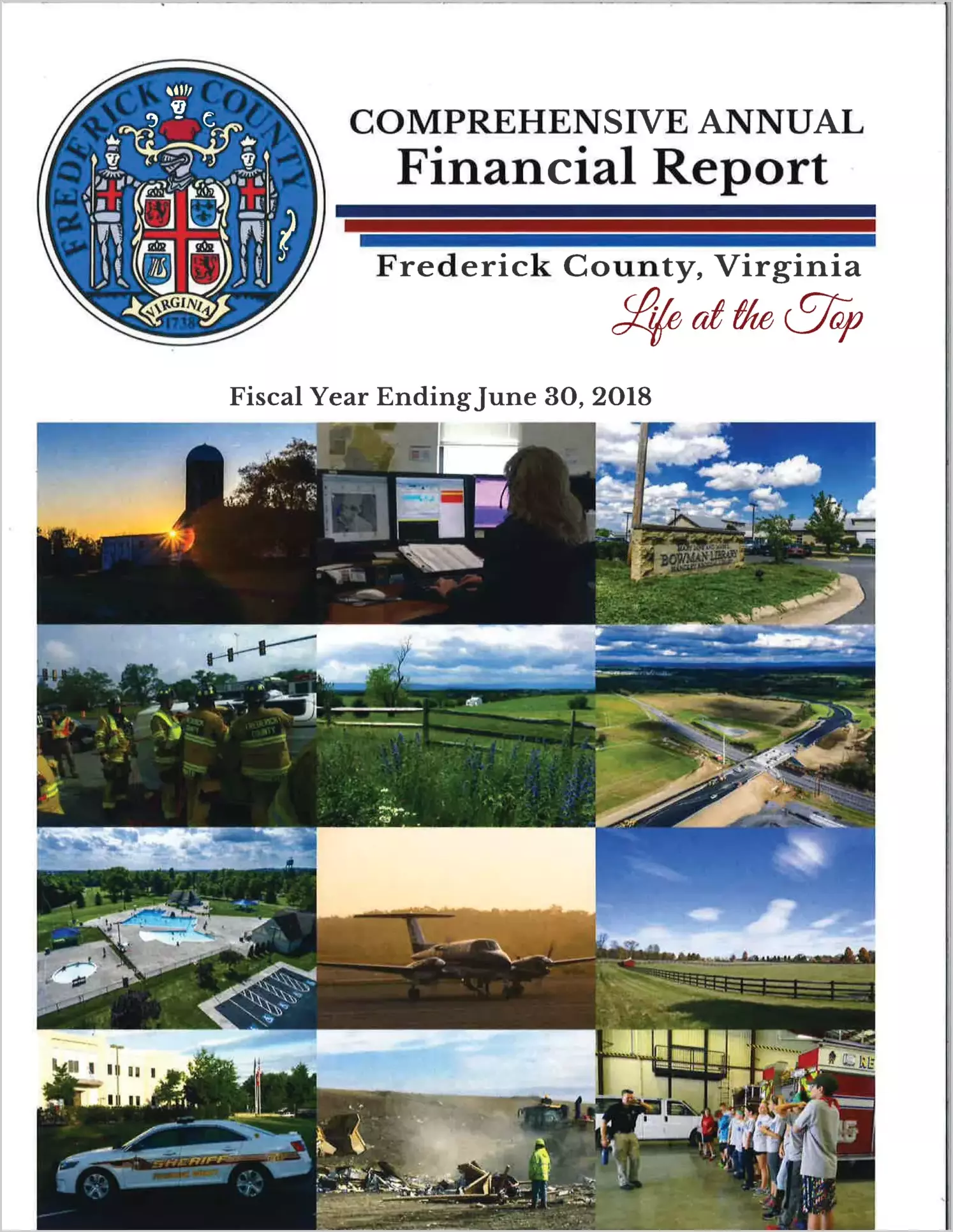2018 Annual Financial Report for County of Frederick