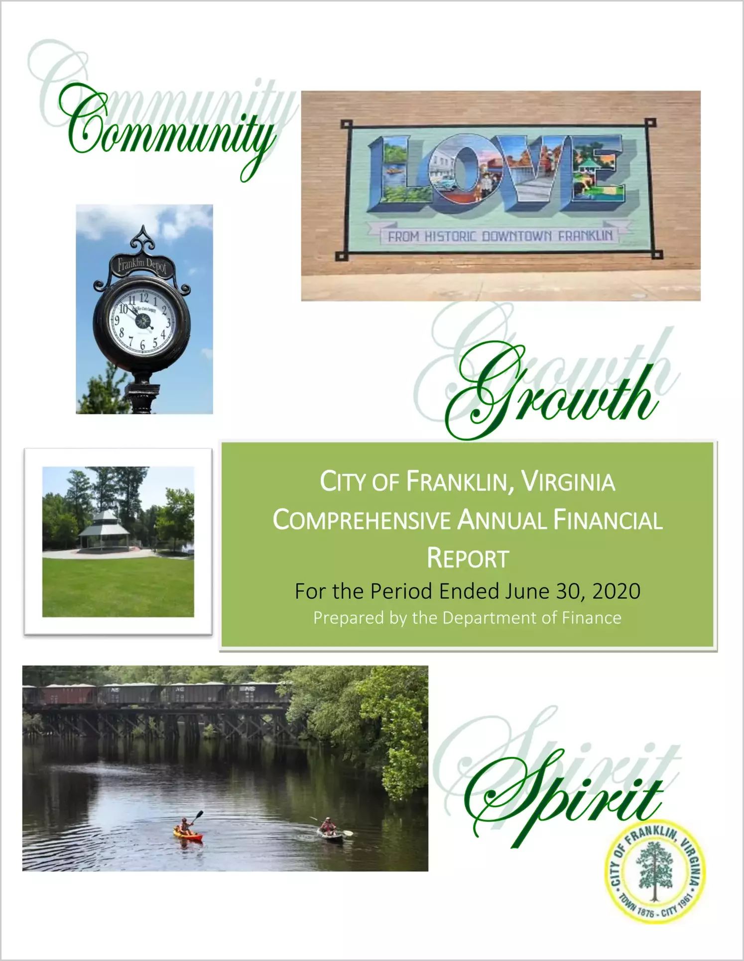 2020 Annual Financial Report for City of Franklin