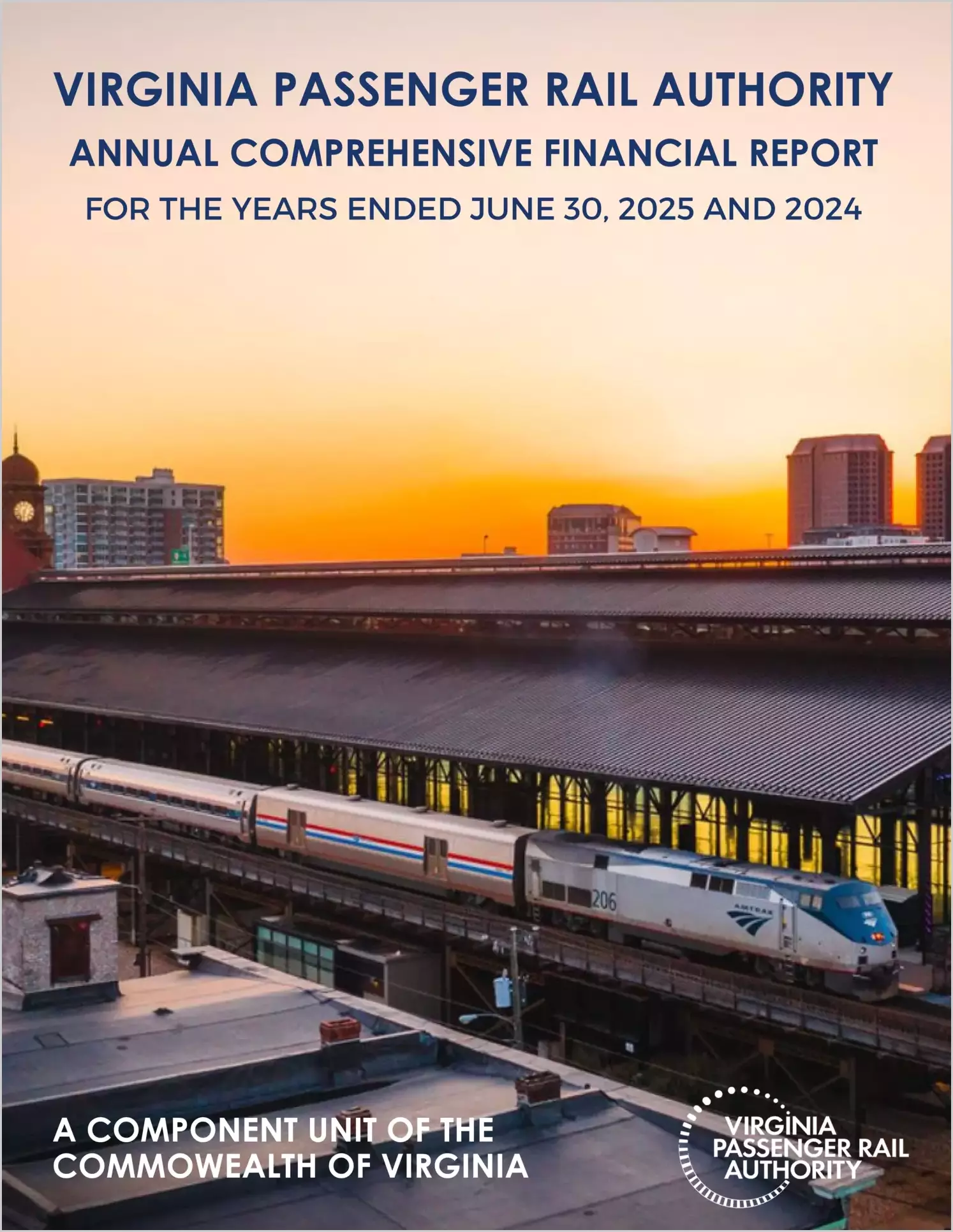 Virginia Passenger Rail Authority for the year ended June 30, 2025