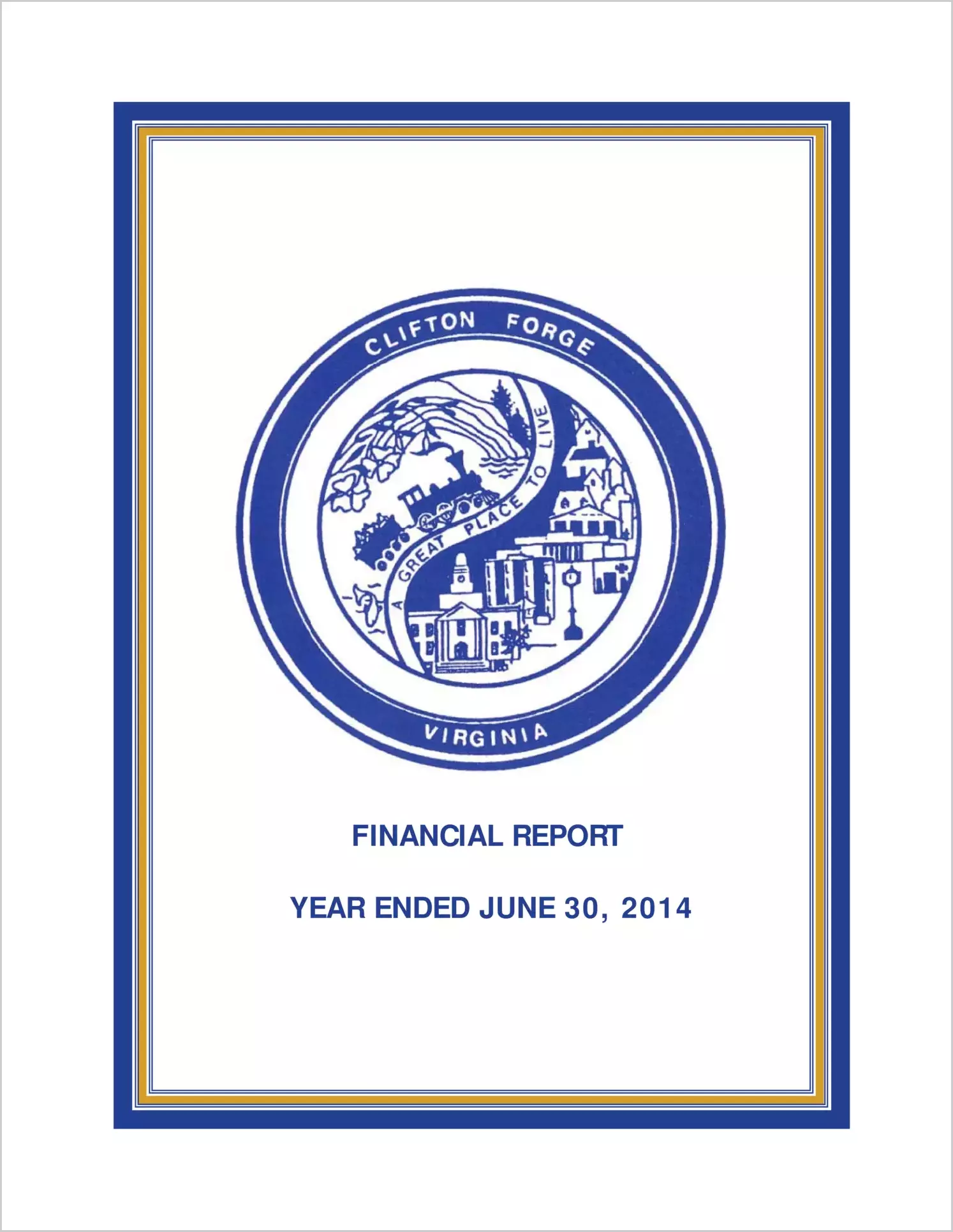 2014 Annual Financial Report for Town of Clifton Forge