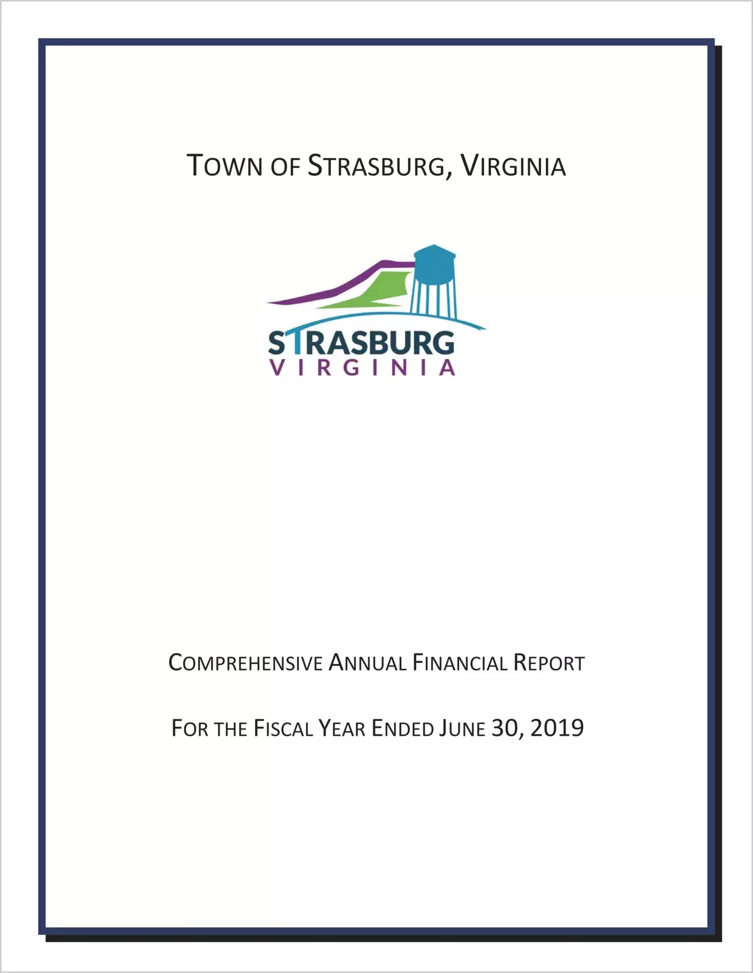 2019 Annual Financial Report for Town of Strasburg