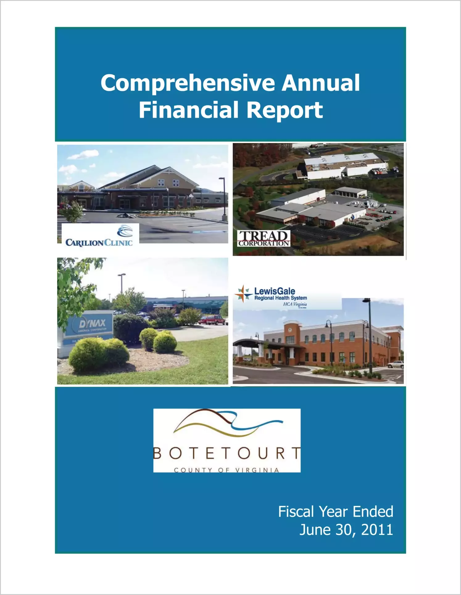 2011 Annual Financial Report for County of Botetourt