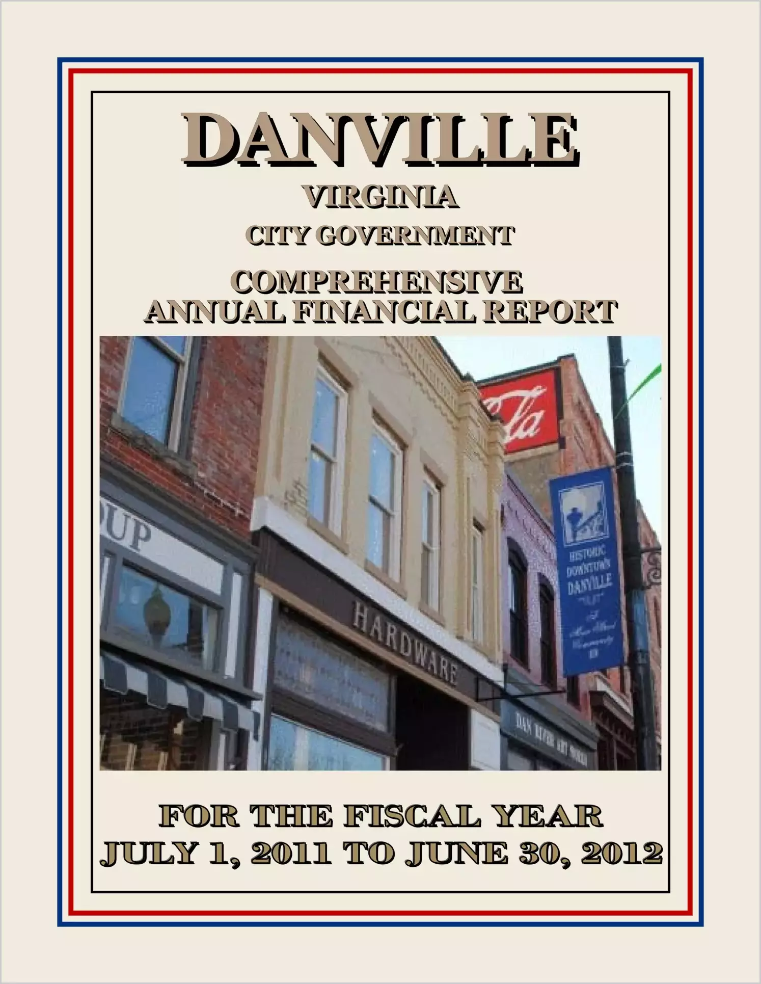 2012 Annual Financial Report for City of Danville