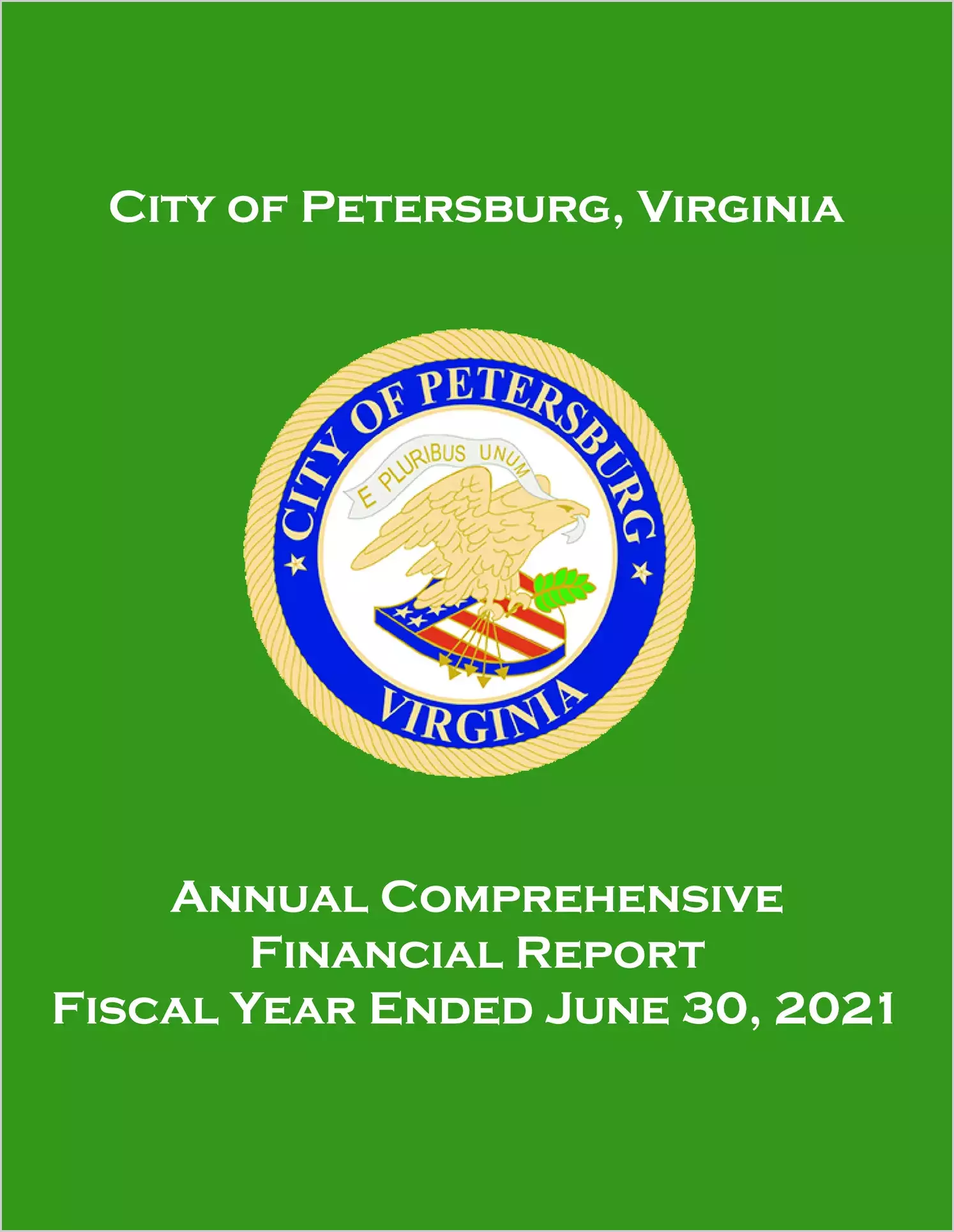 2021 Annual Financial Report for City of Petersburg