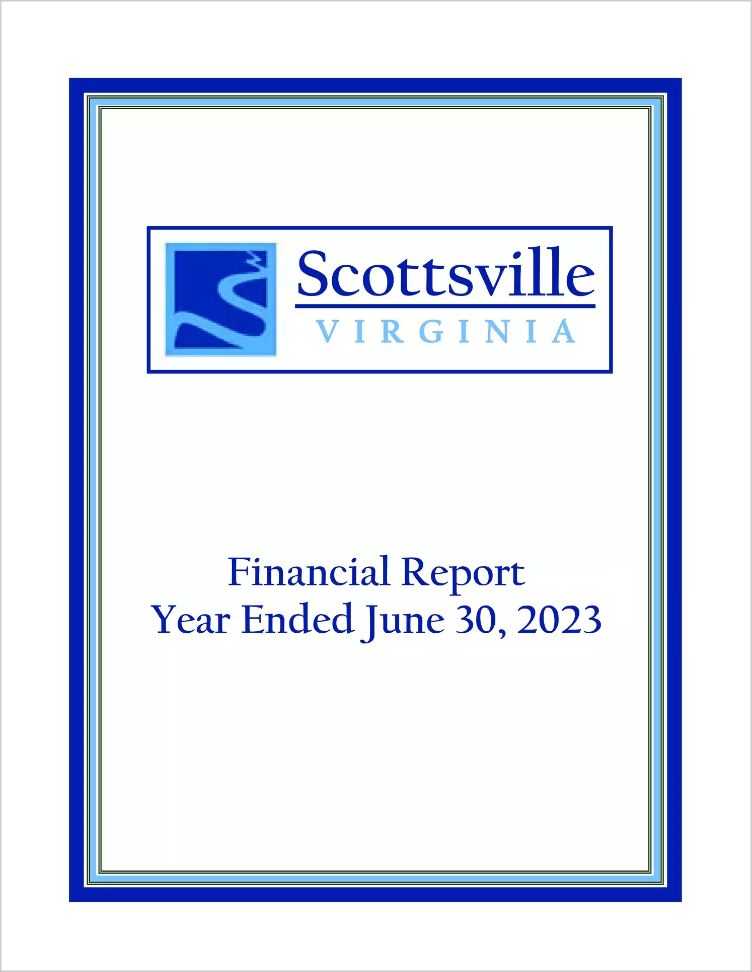 2023 Annual Financial Report for Town of Scottsville