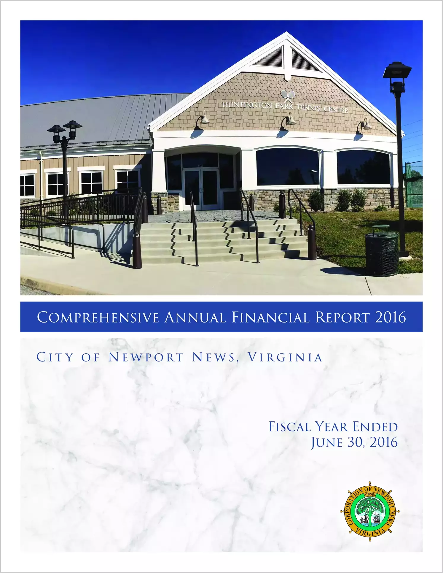 2016 Annual Financial Report for City of Newport News
