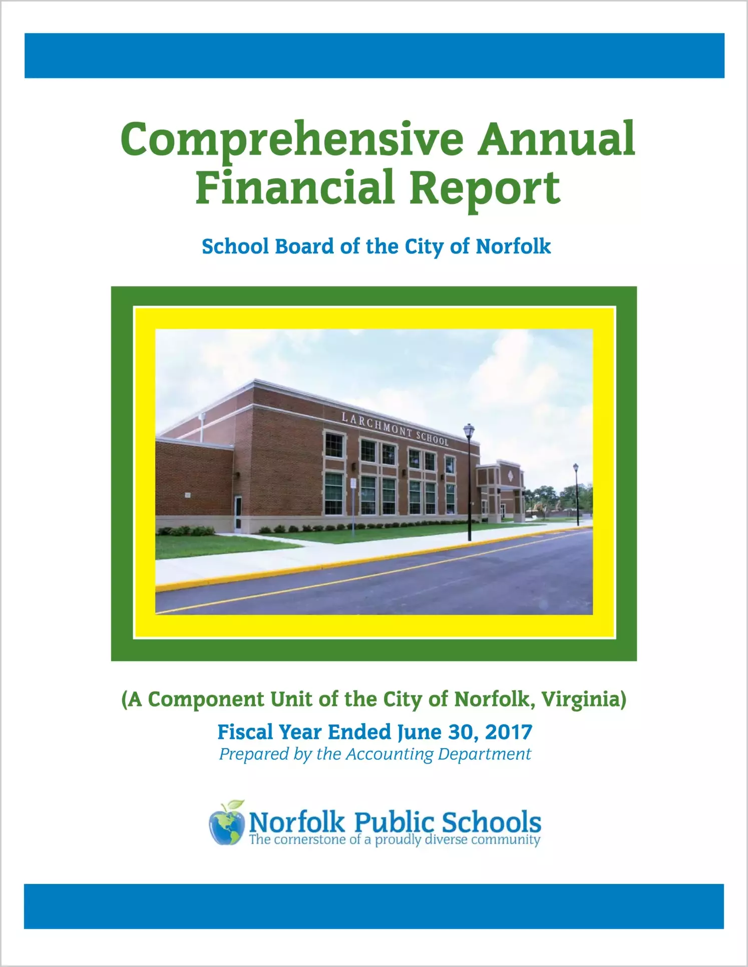 2017 Public Schools Annual Financial Report for City of Norfolk