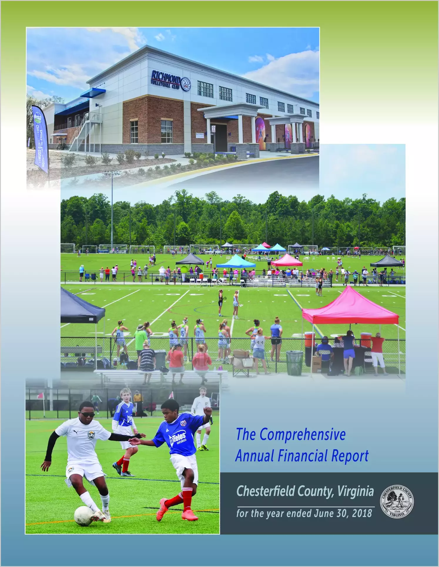2018 Annual Financial Report for County of Chesterfield