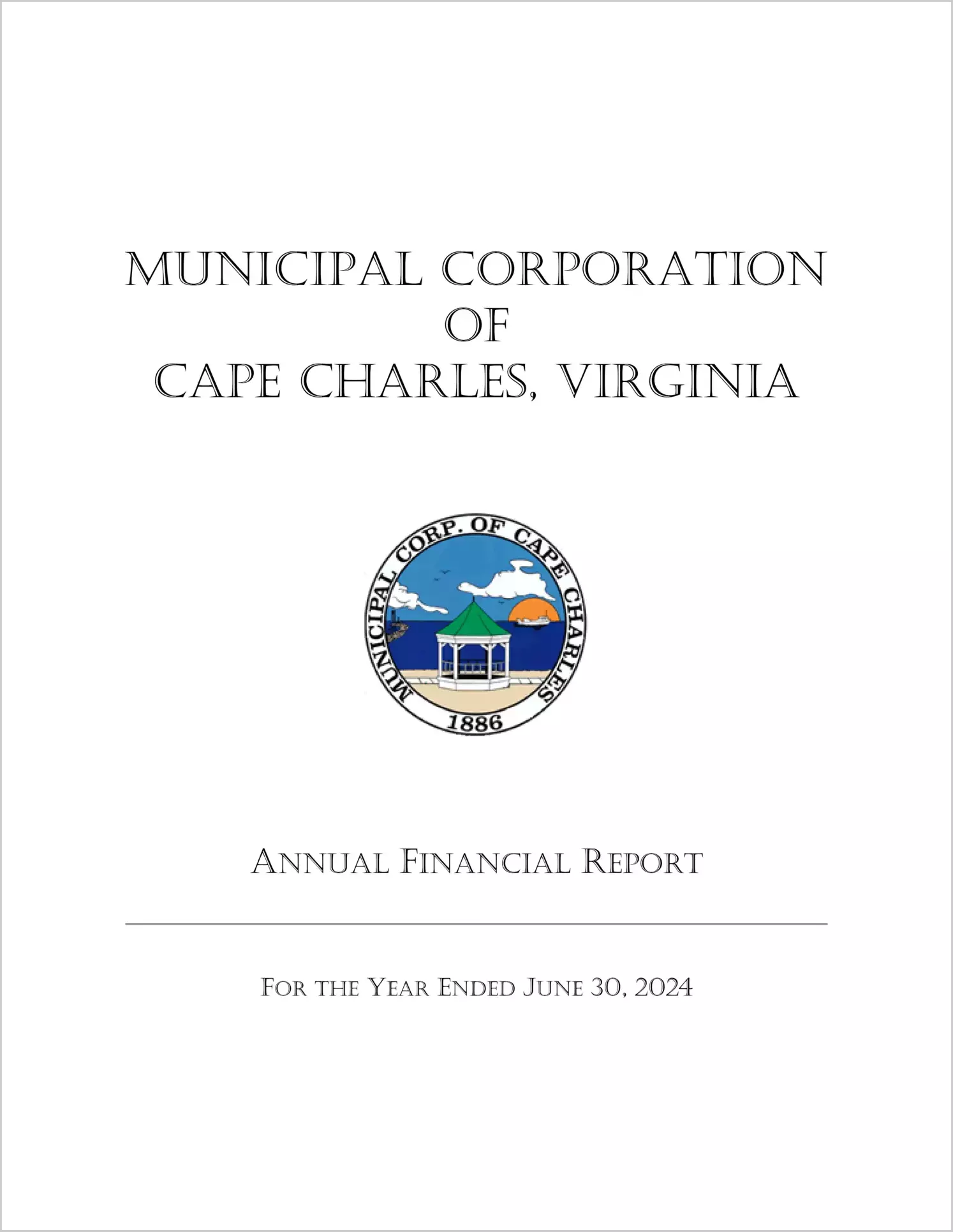 2024 Annual Financial Report for Town of Cape Charles