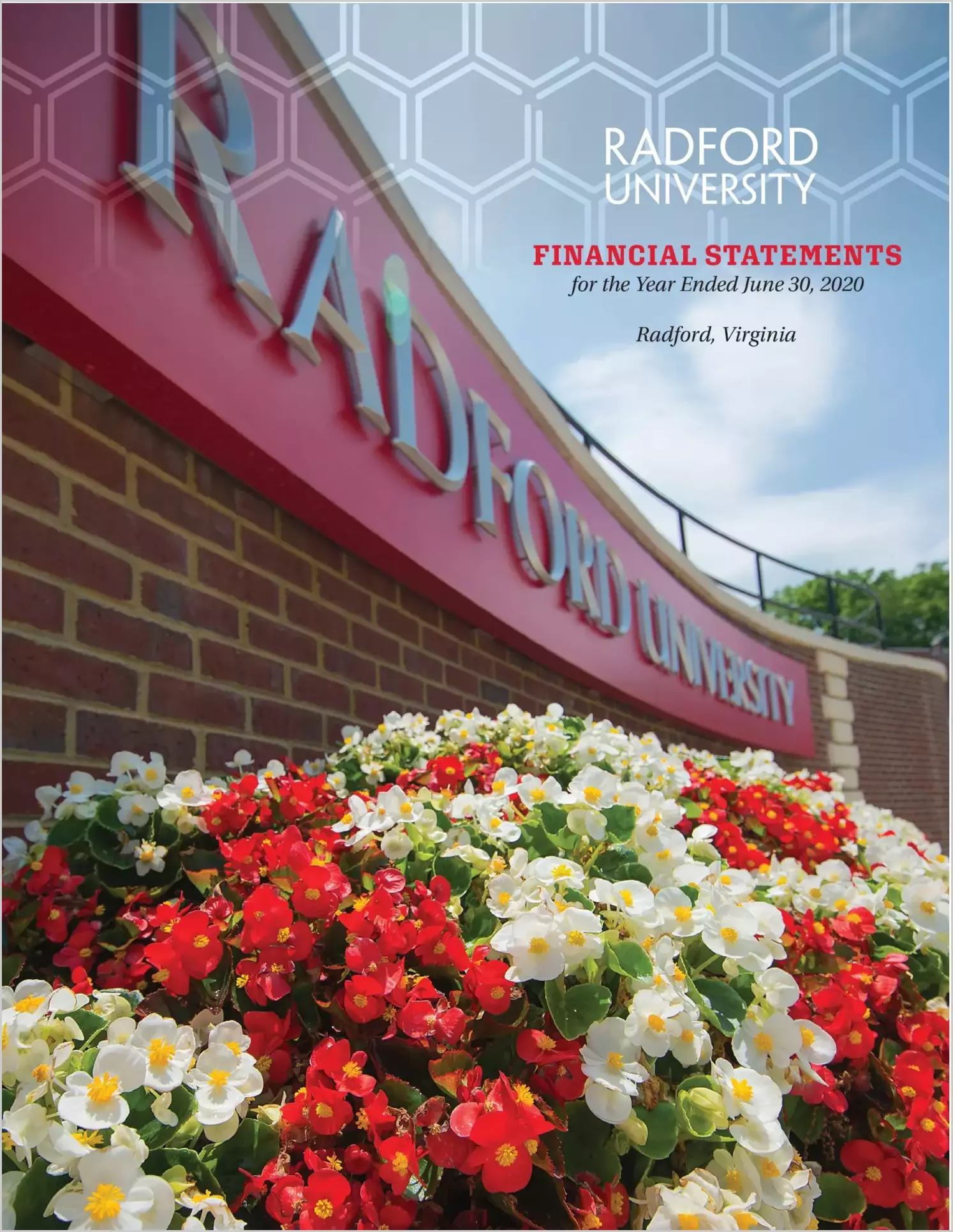 Radford University Financial Statements for the year ended June 30, 2020