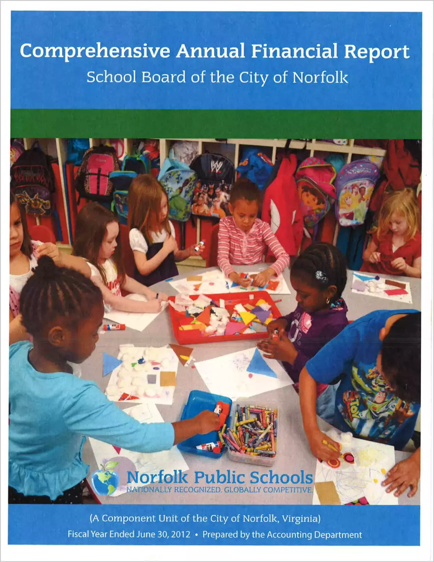 2012 Public Schools Annual Financial Report for City of Norfolk
