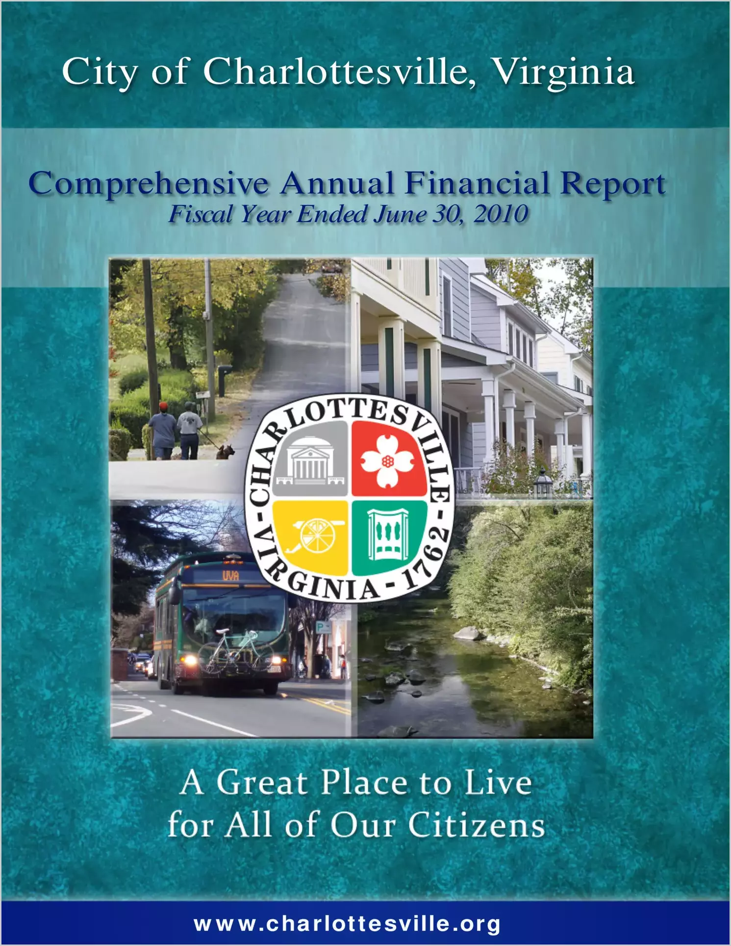 2010 Annual Financial Report for City of Charlottesville