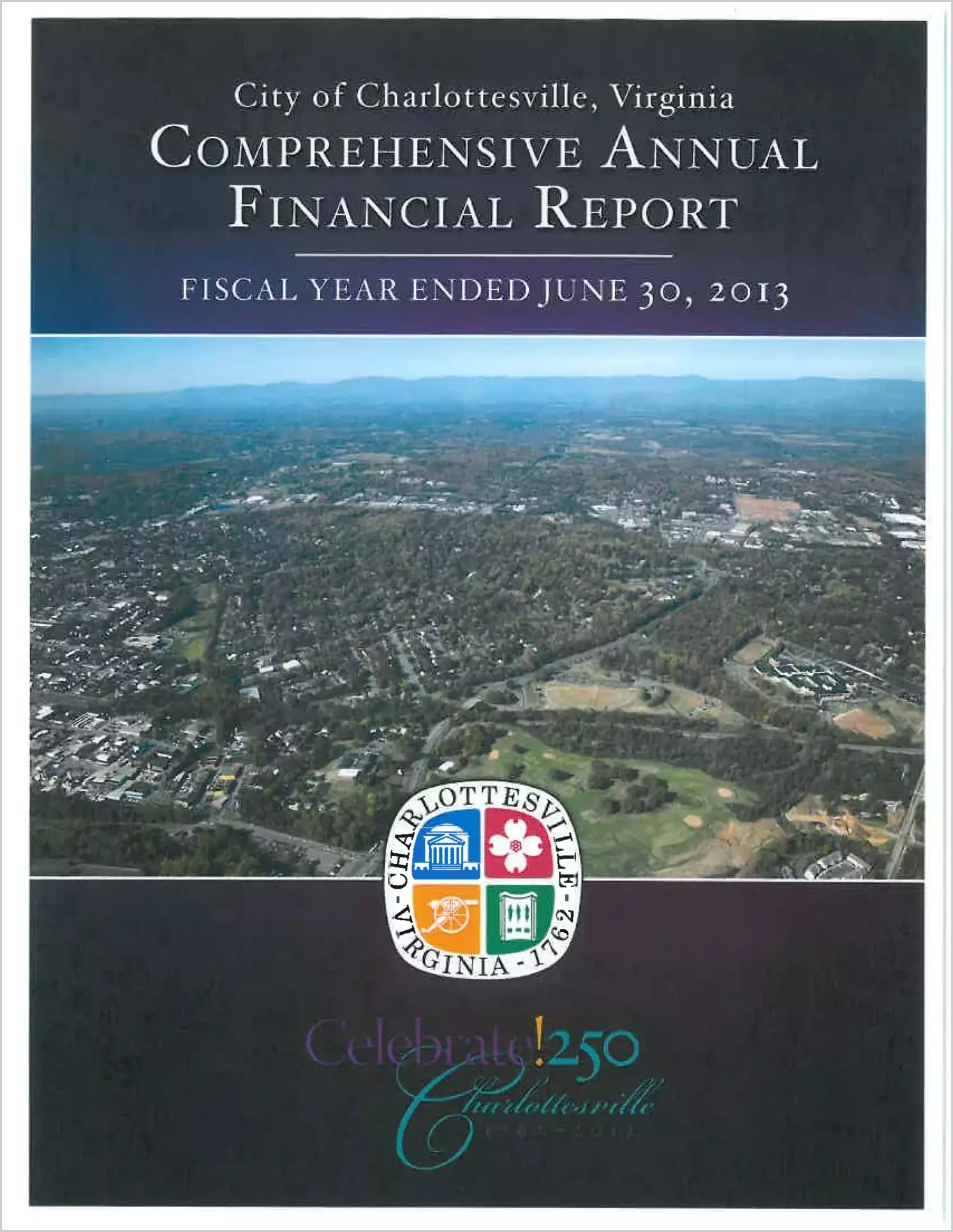 2013 Annual Financial Report for City of Charlottesville