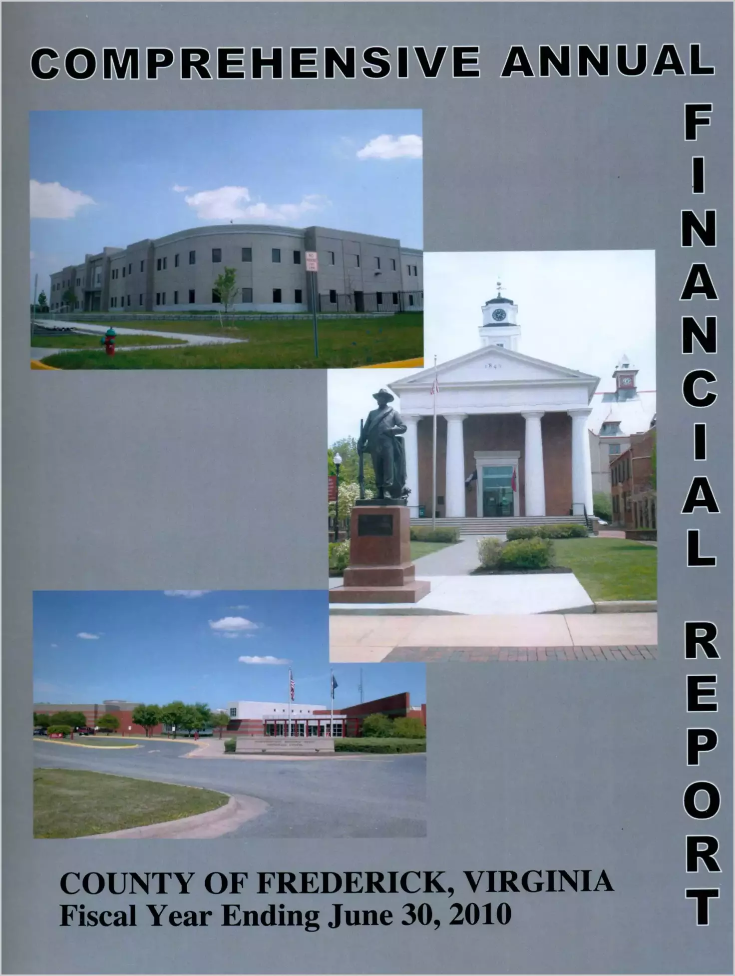 2010 Annual Financial Report for County of Frederick
